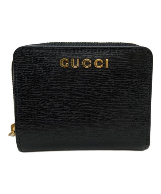 [Pre-owned] GUCCI Script Mini Wallet 772639