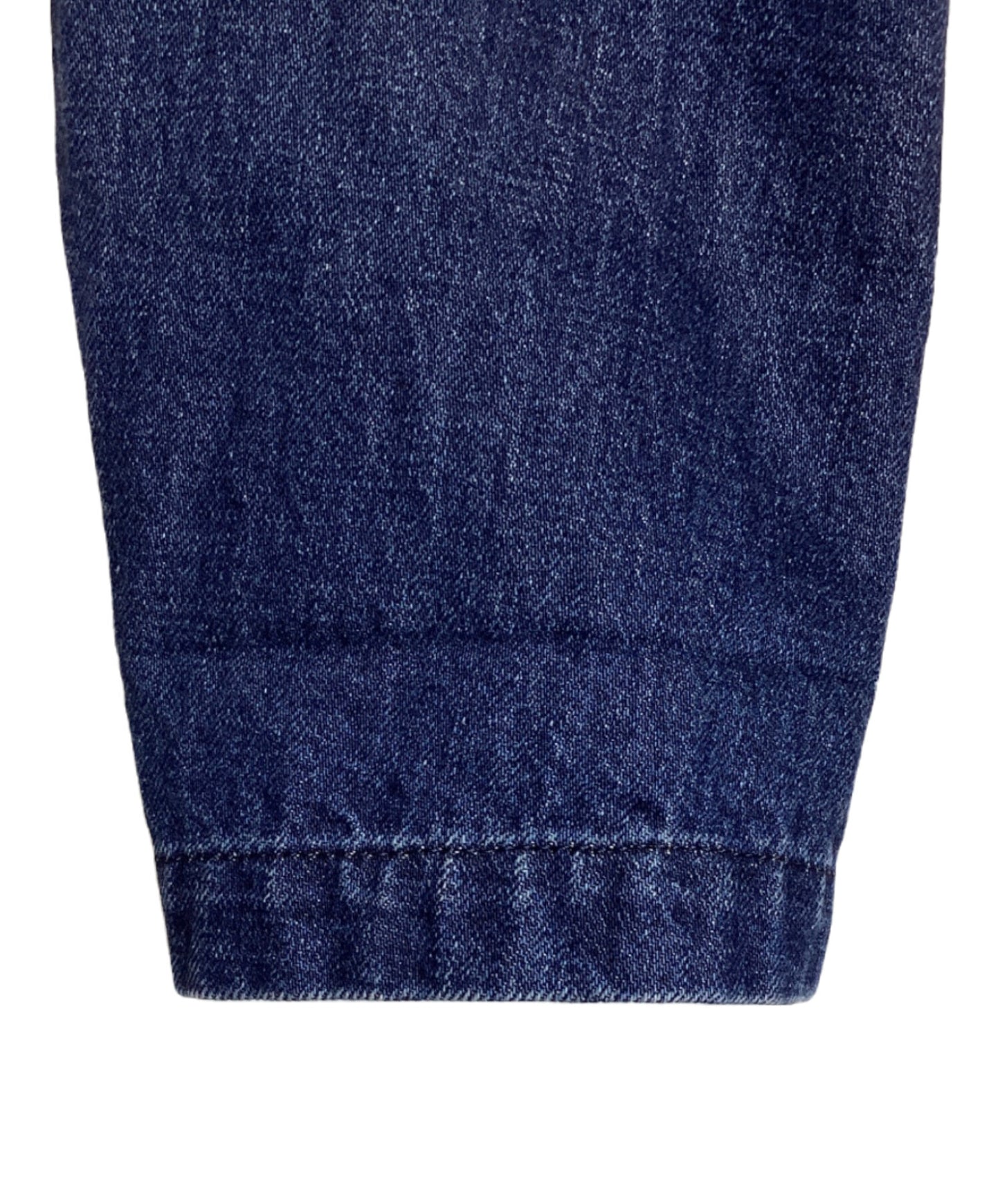 [Pre-owned] JohnUNDERCOVER Cropped Indigo Denim Coat