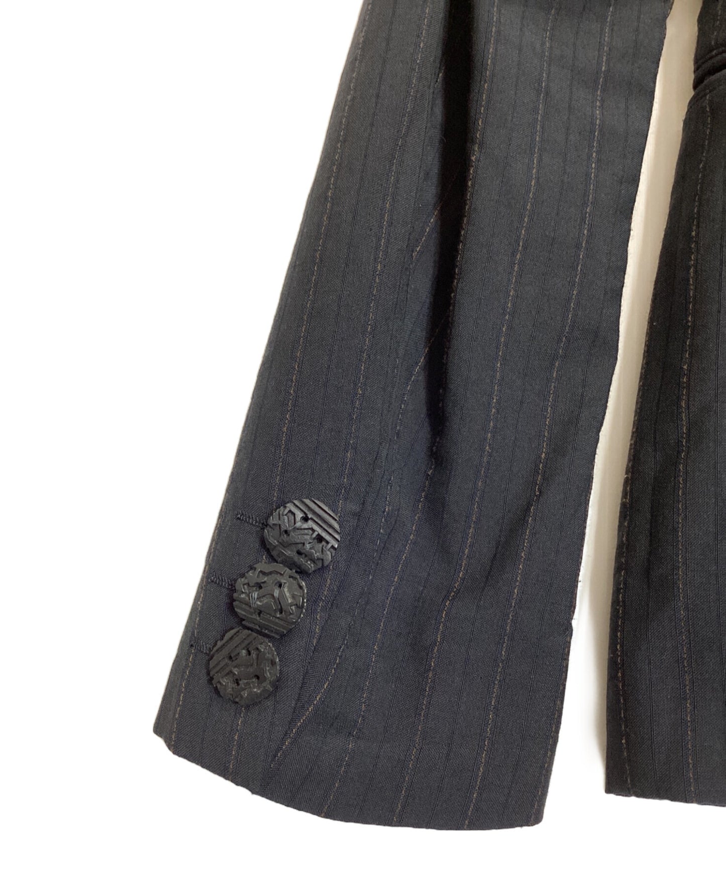 [Pre-owned] COMME des GARCONS HOMME PLUS Striped Tailored Jacket PK-J098