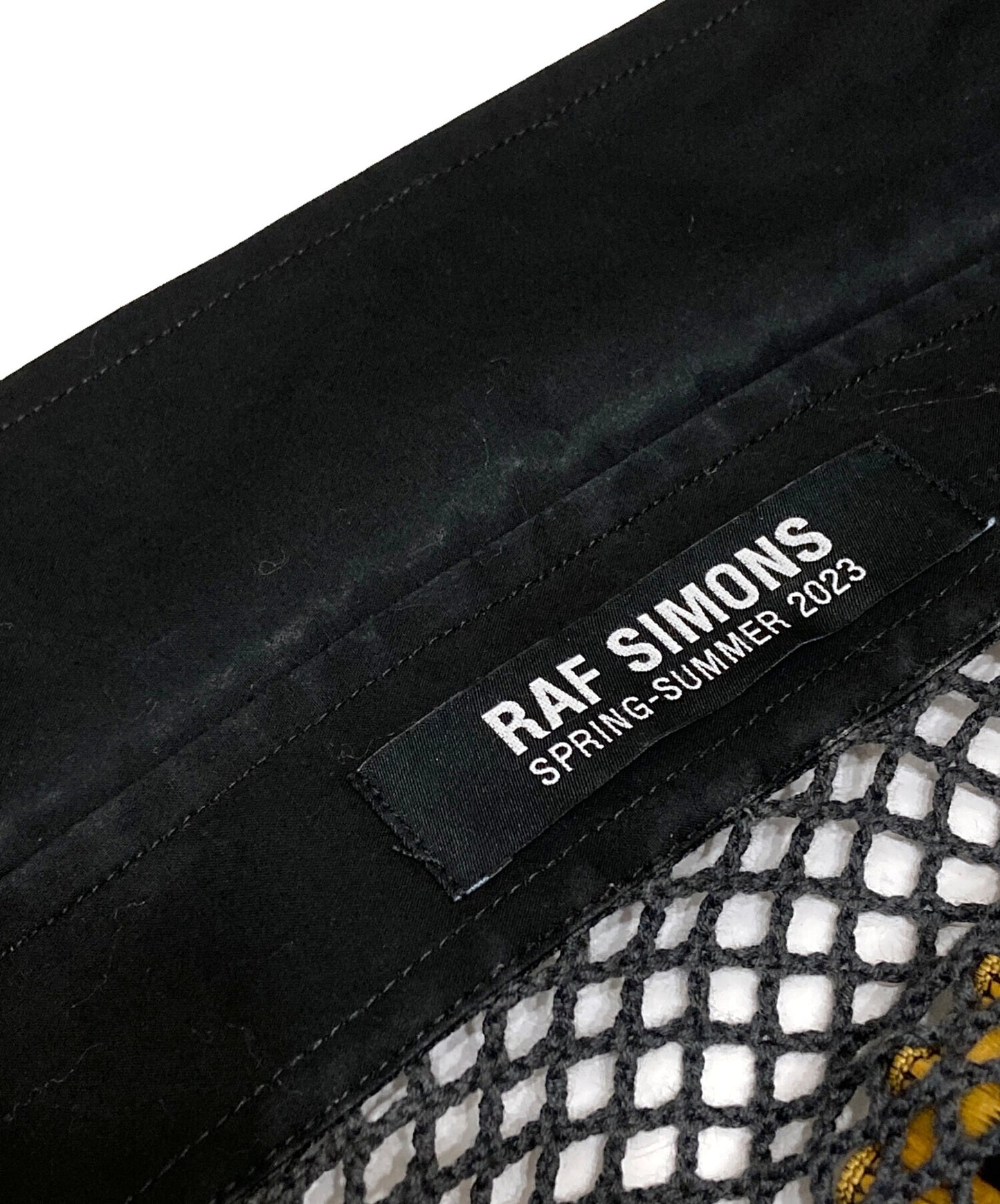 [Pre-owned] RAF SIMONS Classic shirt with net insert 231-w256-10000-9983