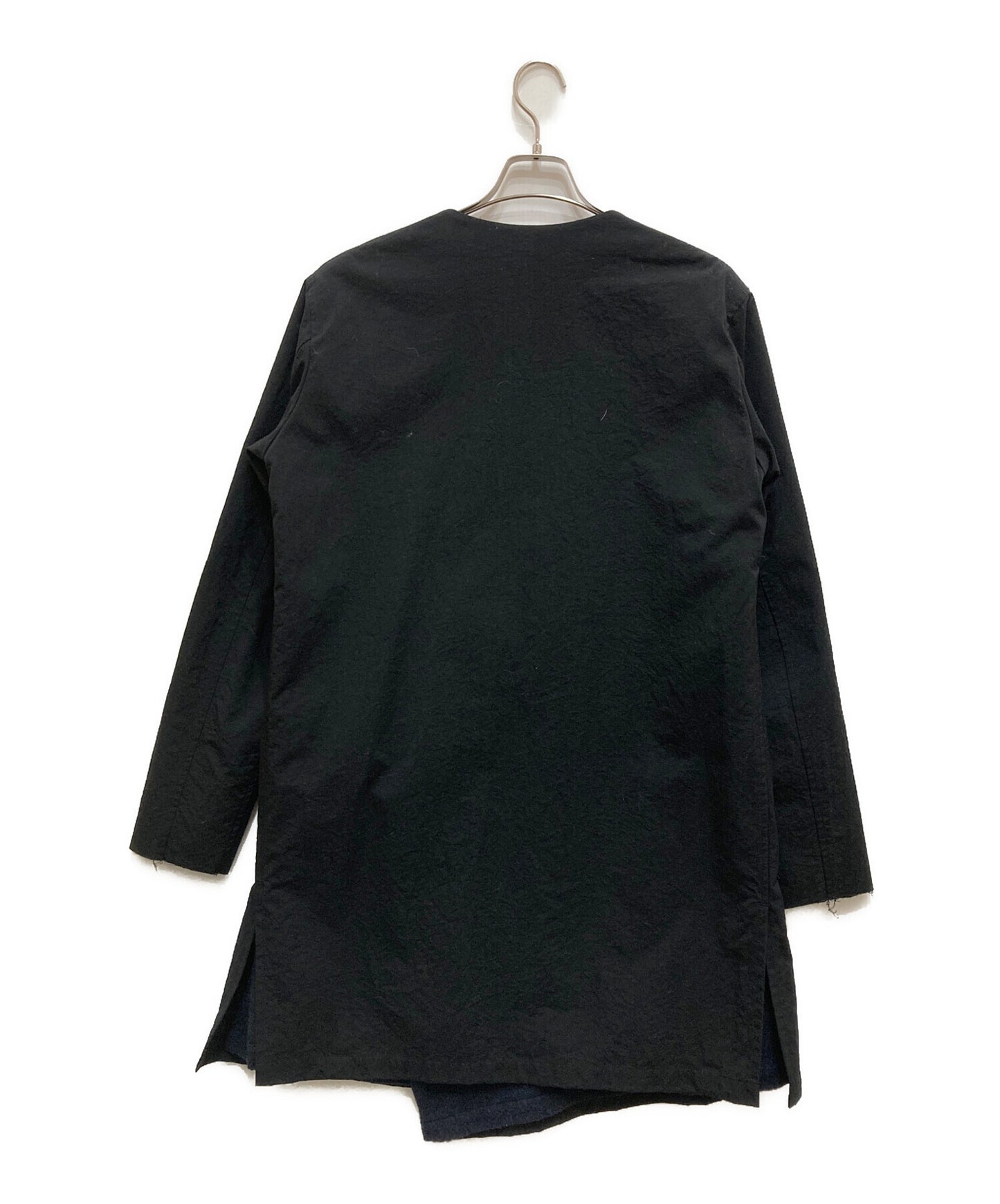 [Pre-owned] Y's collarless gown coat YX-J13-809