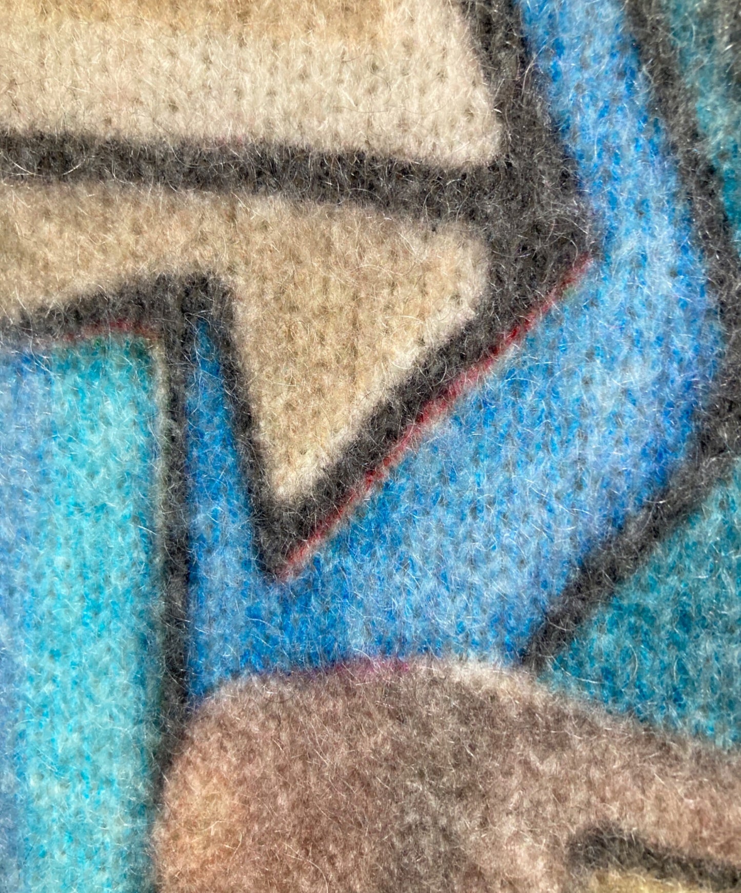 [Pre-owned] stussy Sweater with a full pattern