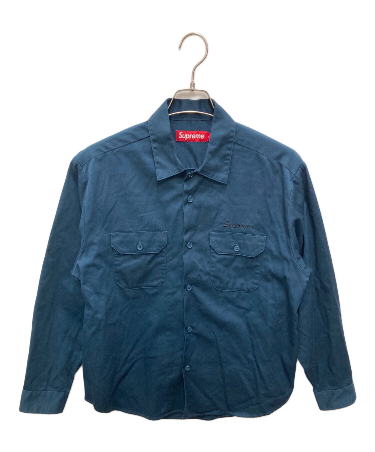 [Pre-owned] SUPREME Snow White Work Shirt