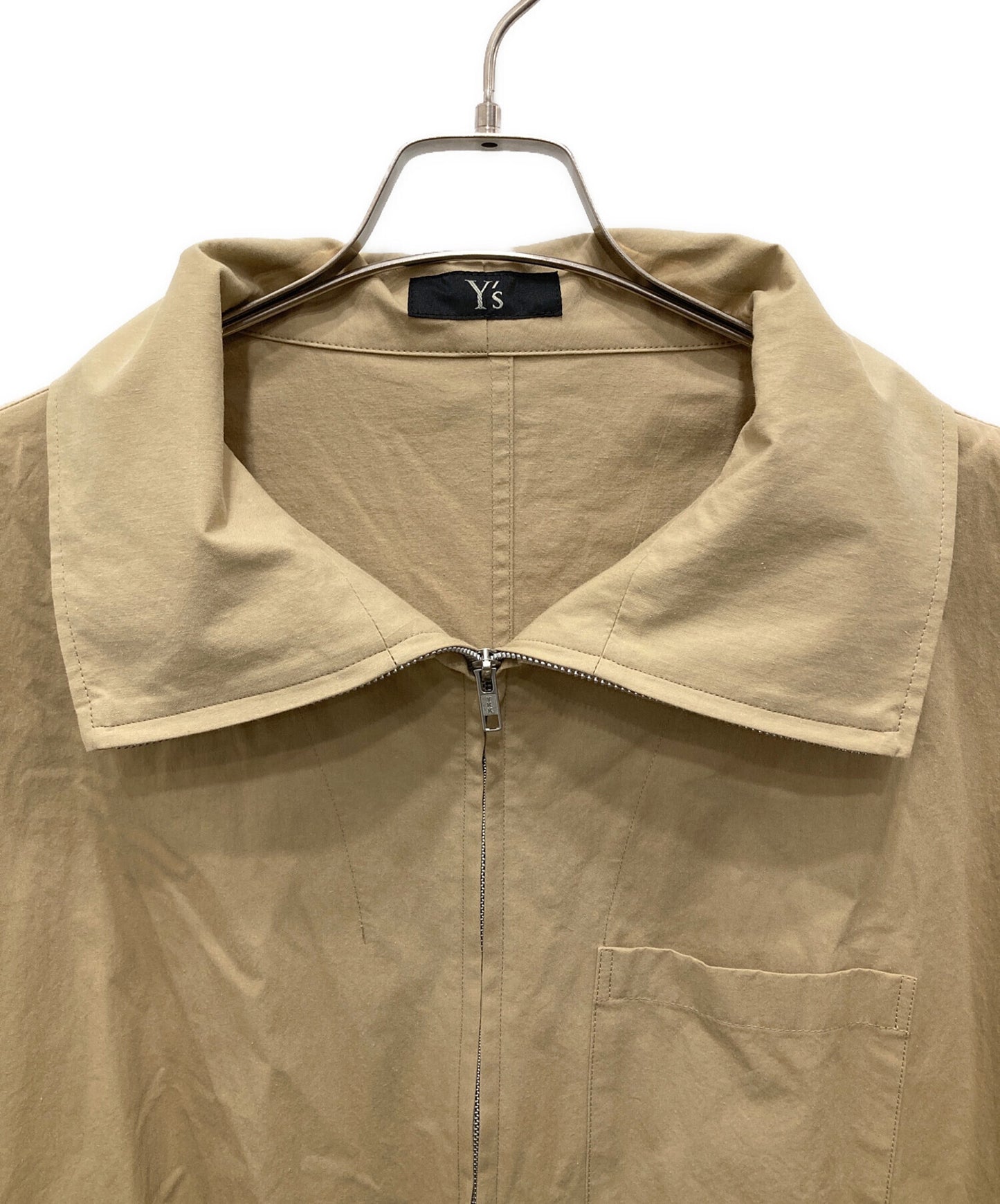 [Pre-owned] Y's Cotton stand collar dress YI-D03-029