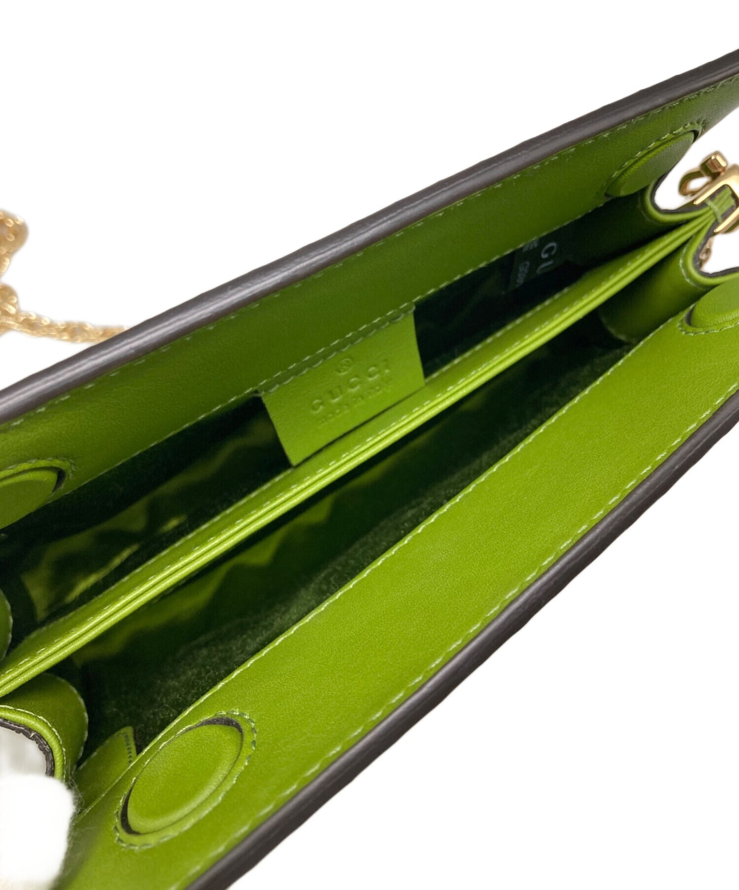 [Pre-owned] GUCCI Off-Dia Floral Chain Shoulder Bag 602676