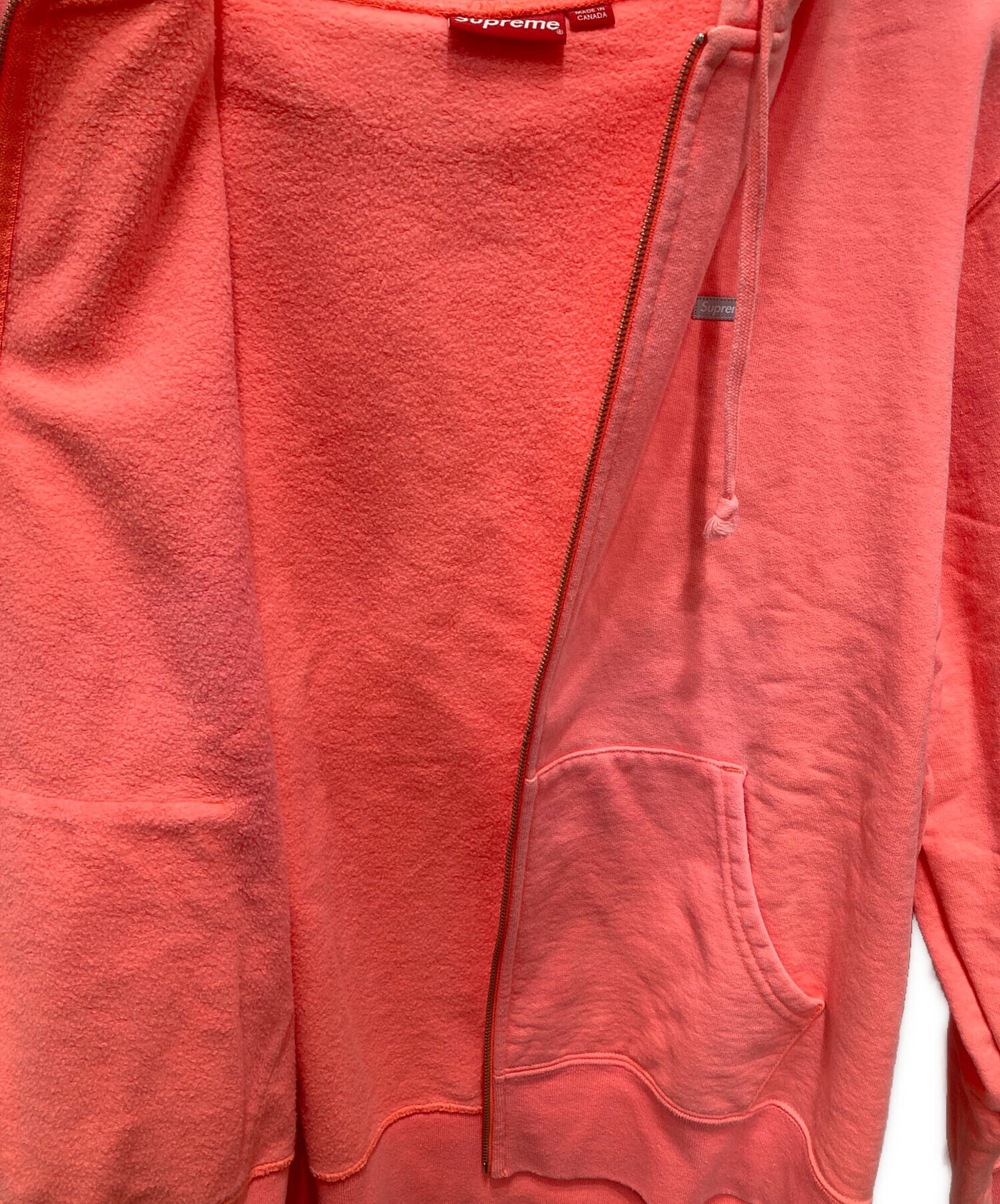 [Pre-owned] SUPREME Reflective Box Zip Up Sweatshirt