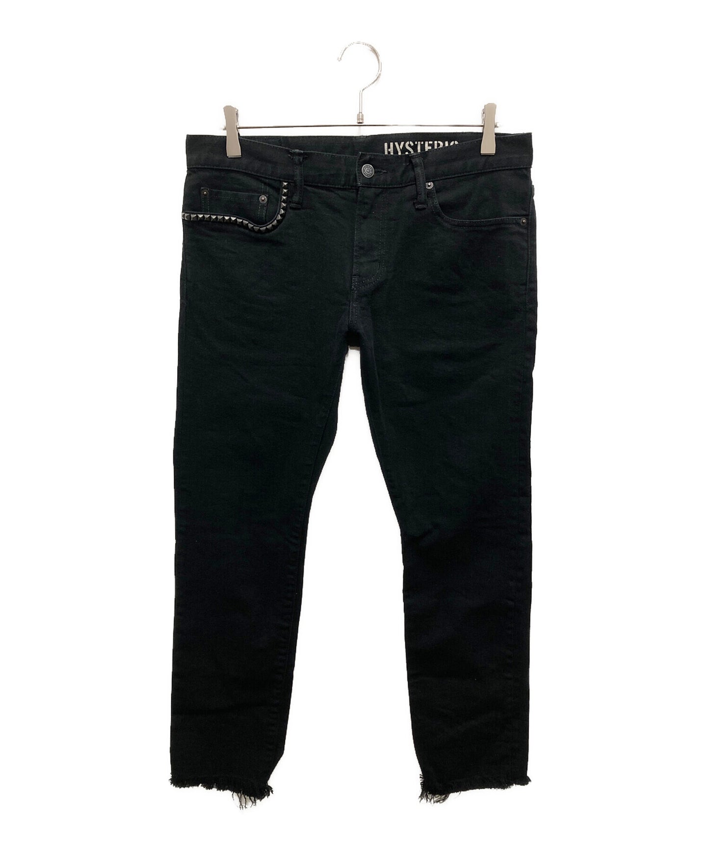 [Pre-owned] Hysteric Glamour Studded Skinny Denim Pants 02213AP16