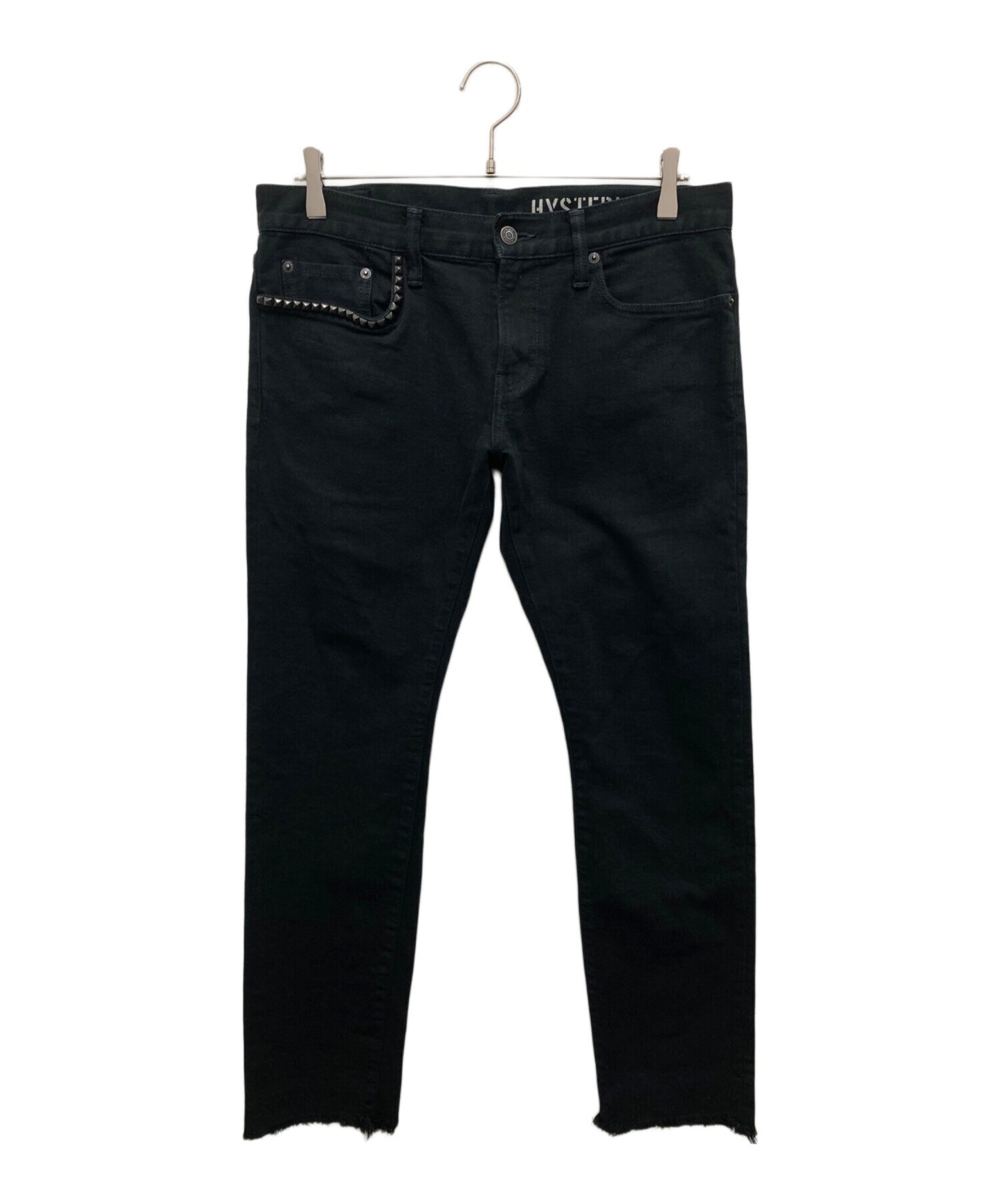 [Pre-owned] Hysteric Glamour Studded Skinny Denim Pants 02213AP16