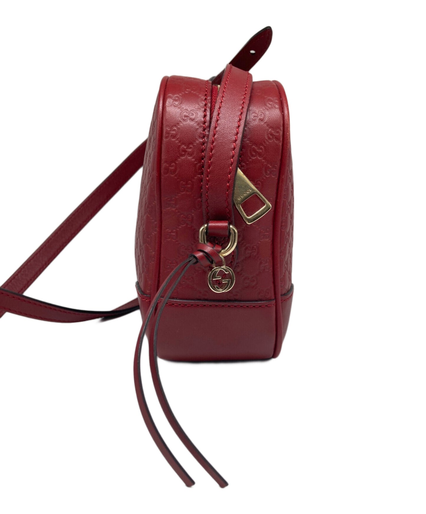 [Pre-owned] GUCCI GG Canvas Leather Shoulder 449413