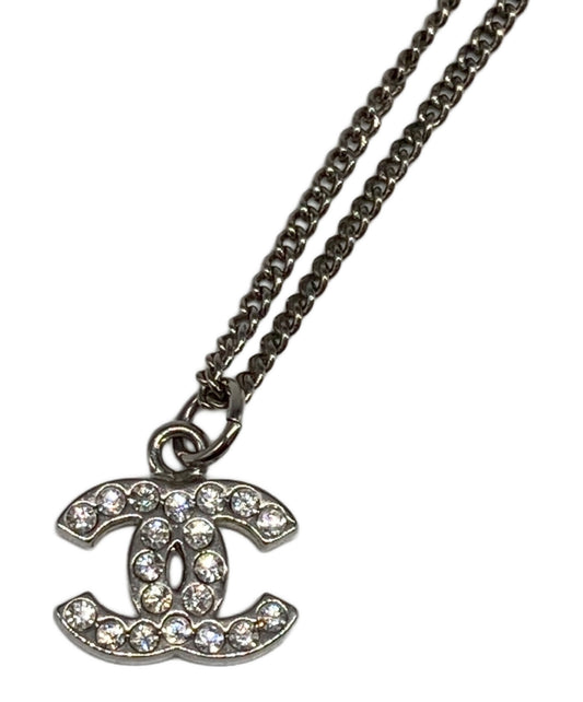 [Pre-owned] CHANEL Coco Mark Necklace with Stones