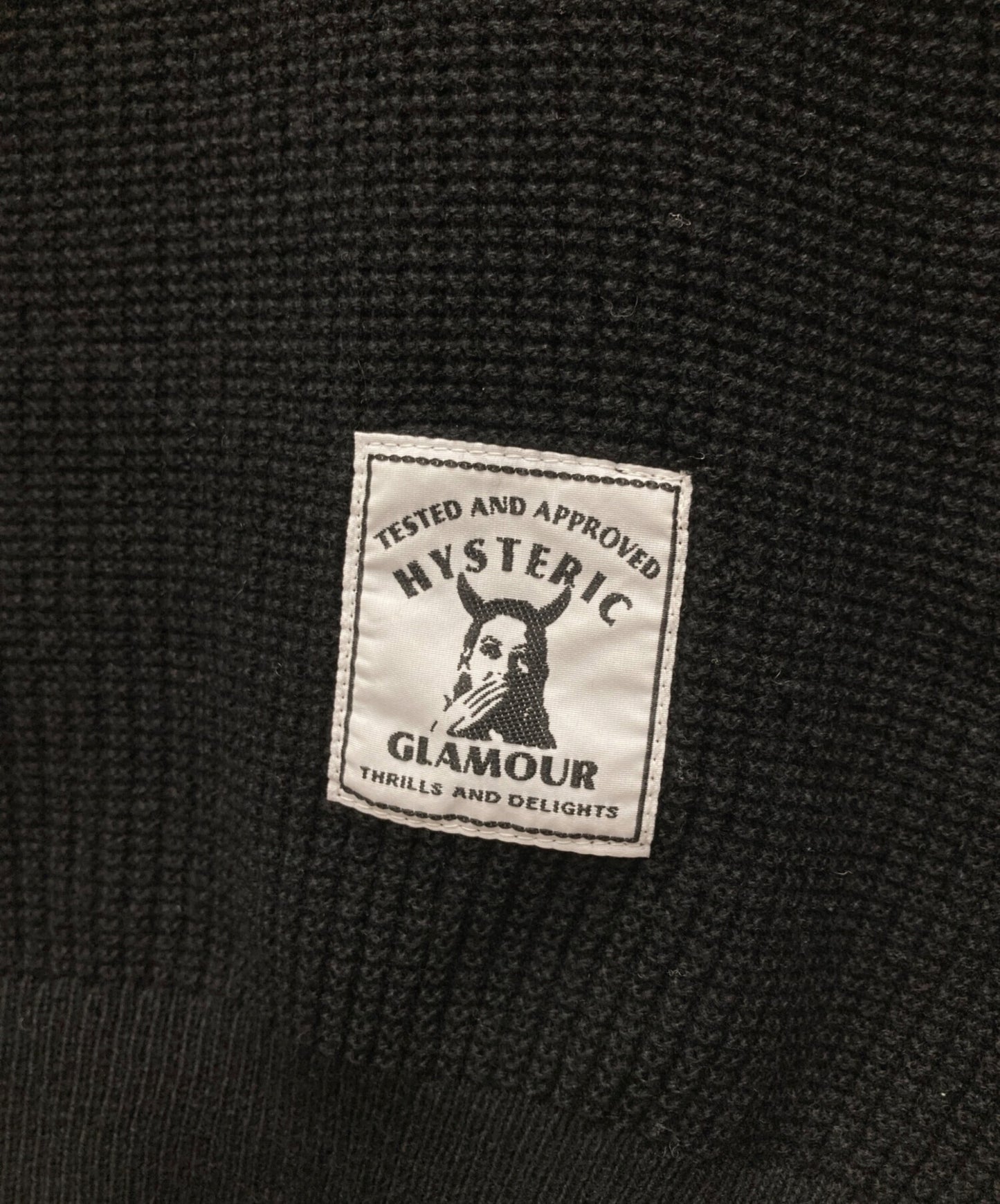 [Pre-owned] Hysteric Glamour Thermal pullover knit 02213NS11