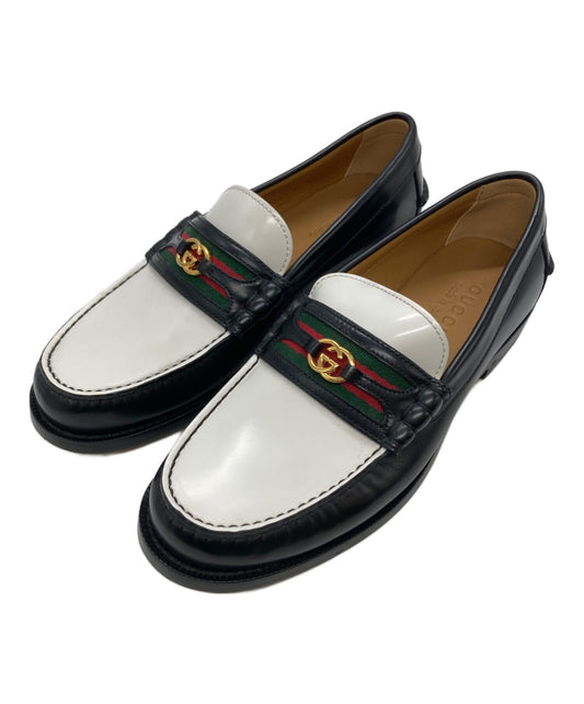 [Pre-owned] GUCCI Interlocking G Loafers 644724
