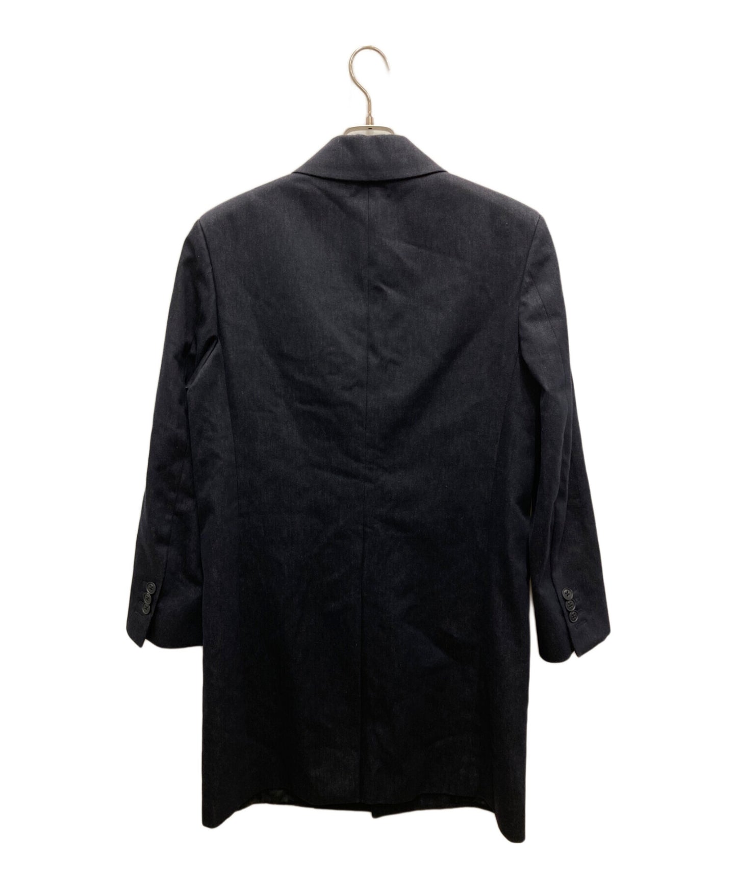 [Pre-owned] FENDI Stretch denim chester coat 12cpf-21-3281
