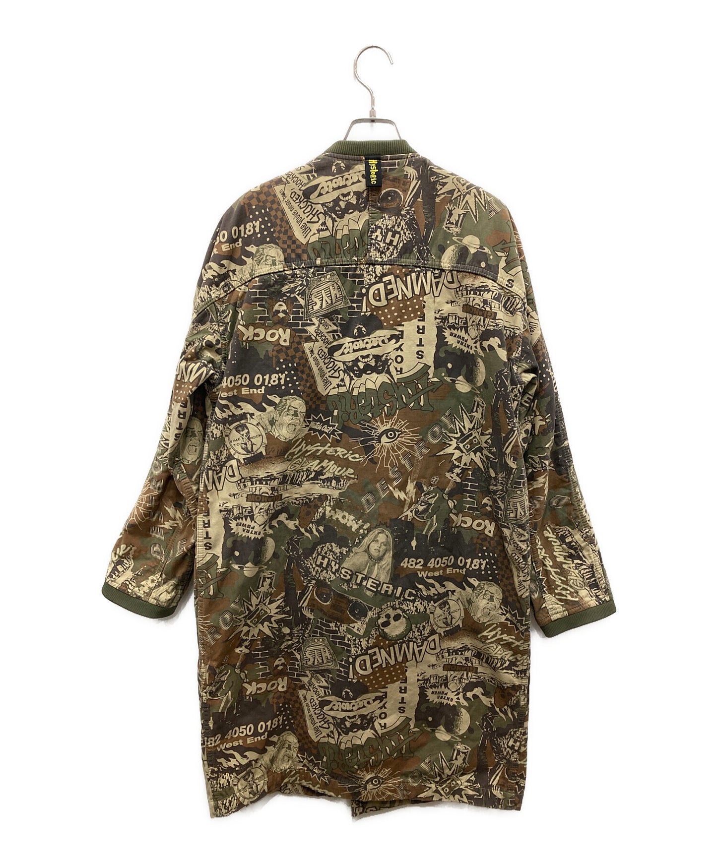 [Pre-owned] Hysteric Glamour DEATH pt military coat