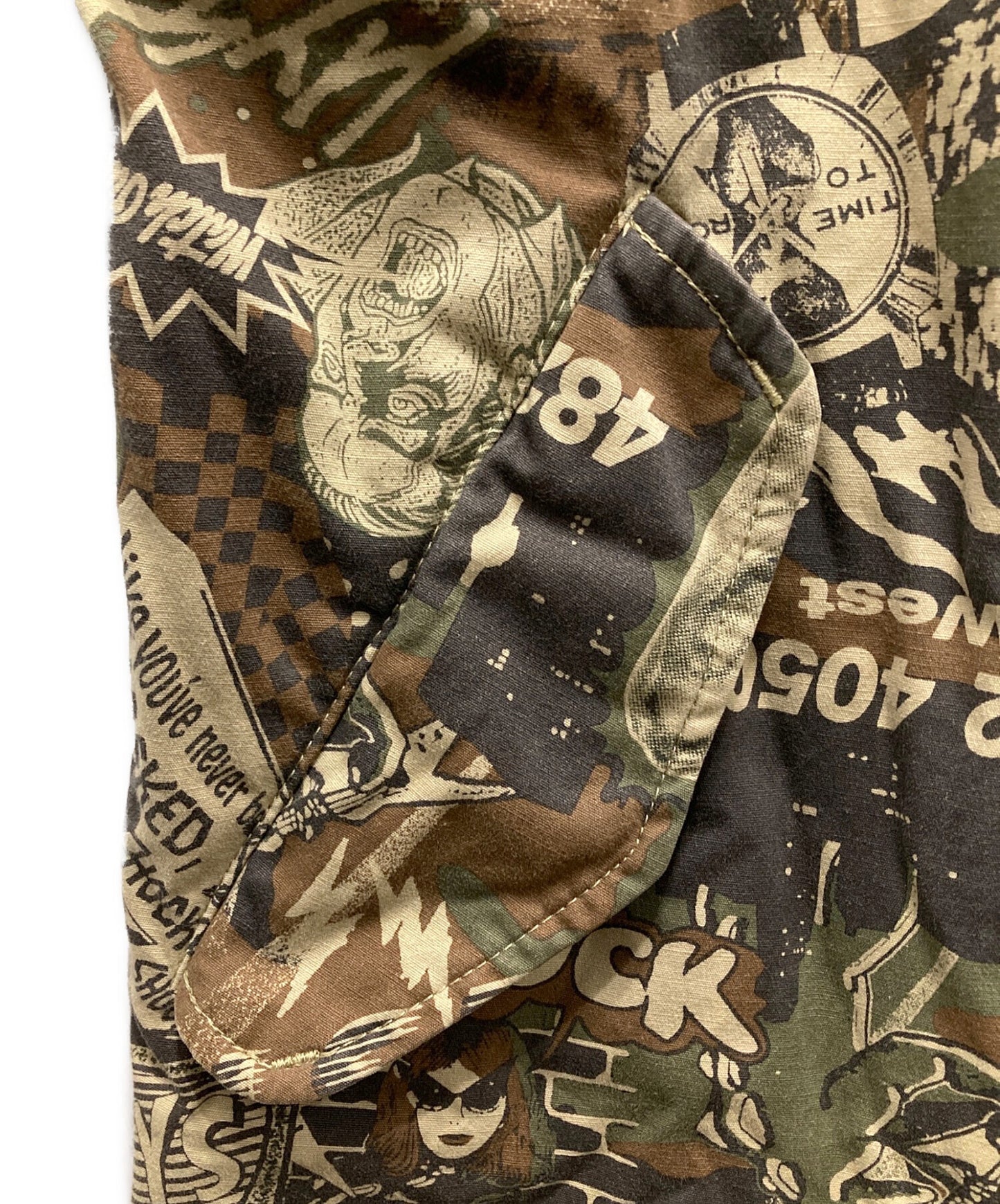 [Pre-owned] Hysteric Glamour DEATH pt military coat
