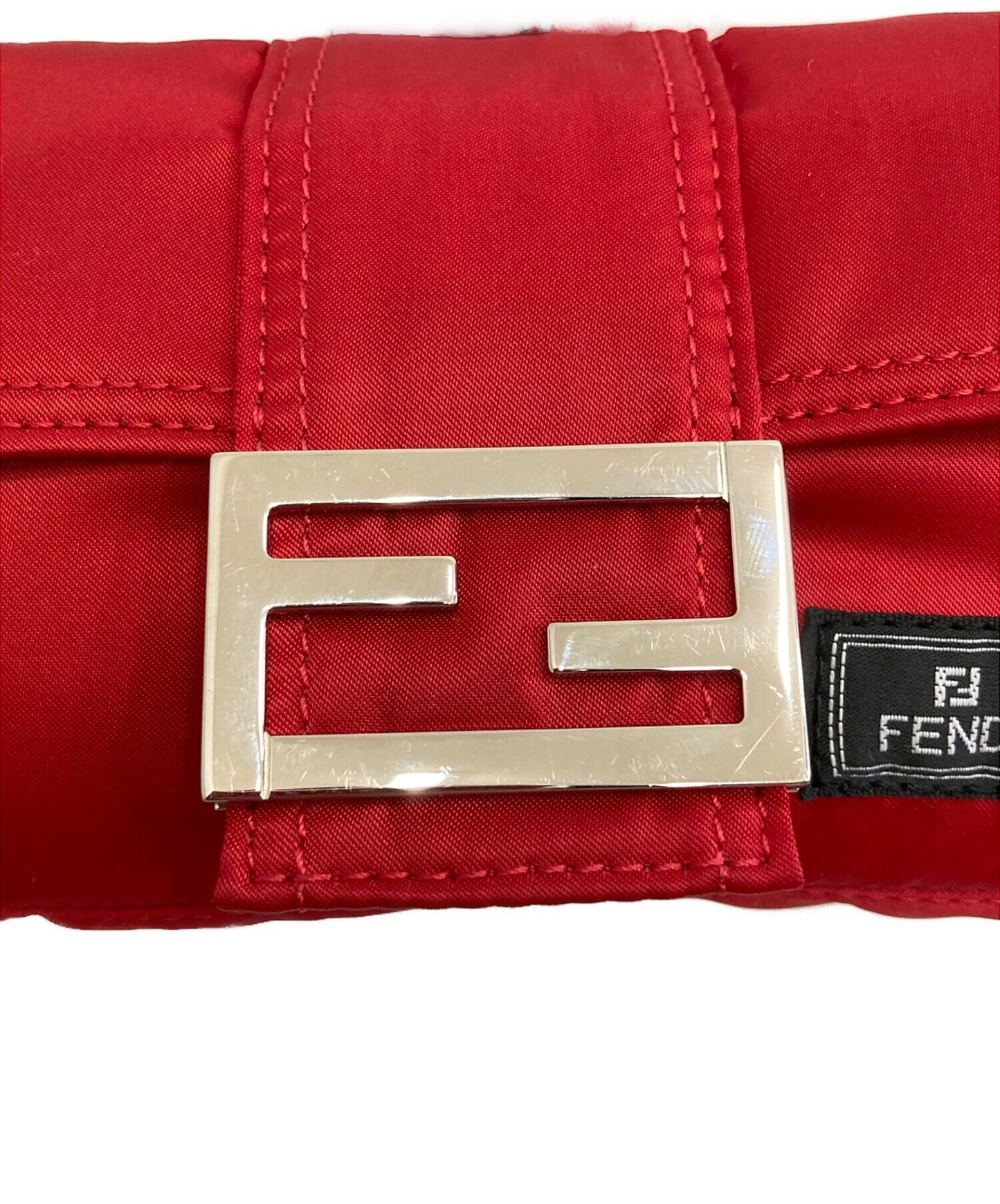 [Pre-owned] FENDI Nylon Baguette Waist Bag 7AS138 ALW6 F1J3U