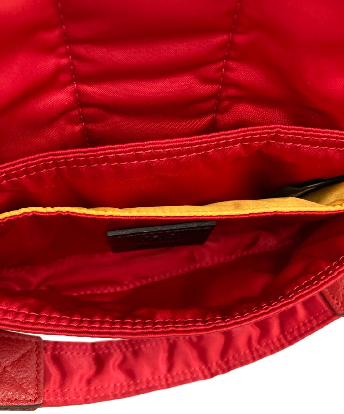 [Pre-owned] FENDI Nylon Baguette Waist Bag 7AS138 ALW6 F1J3U