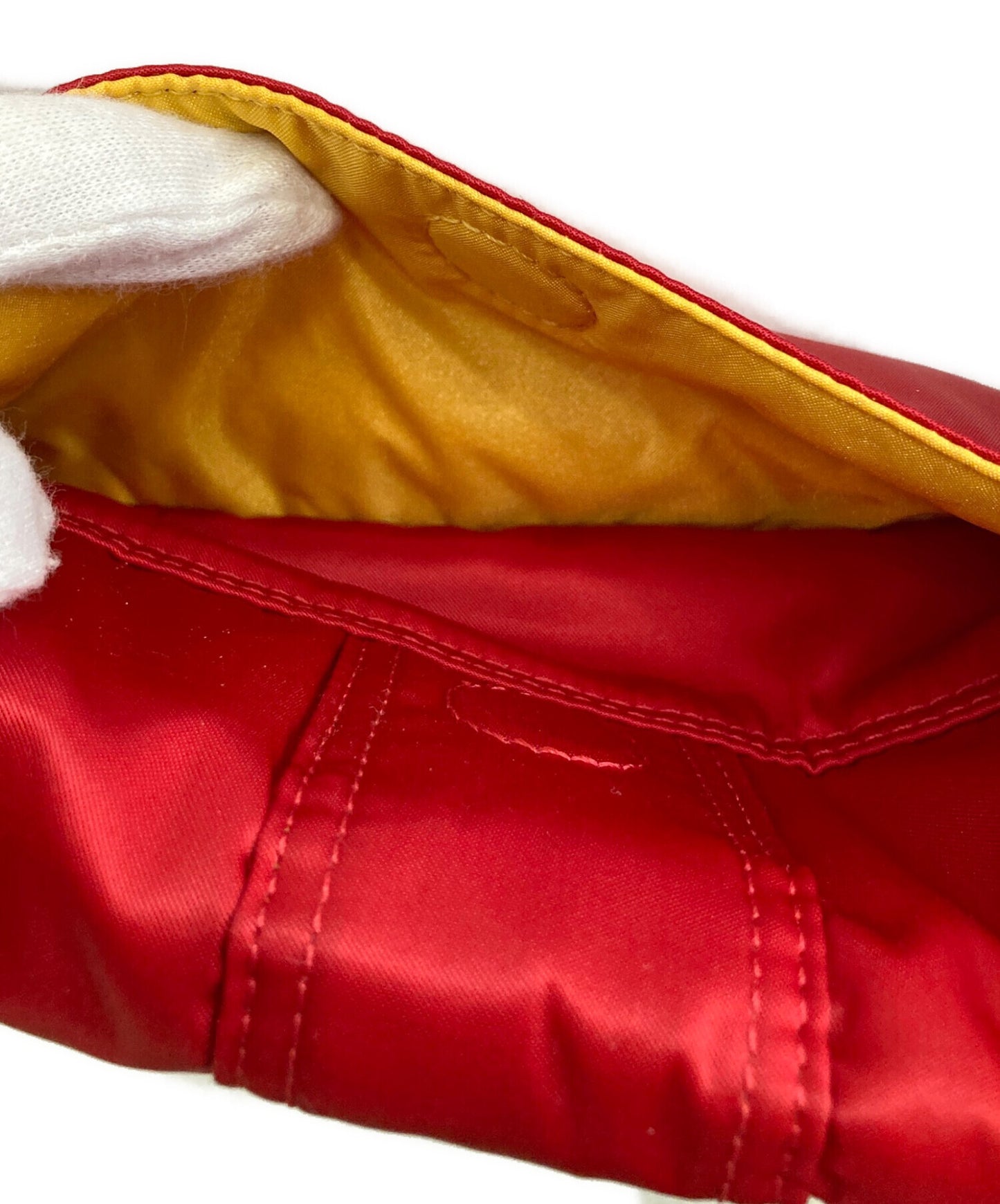 [Pre-owned] FENDI Nylon Baguette Waist Bag 7AS138 ALW6 F1J3U