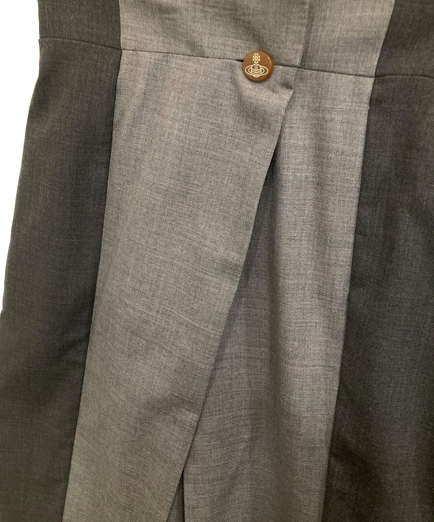 [Pre-owned] Vivienne Westwood RED LABEL pants with a different color on each side 16-01-772005