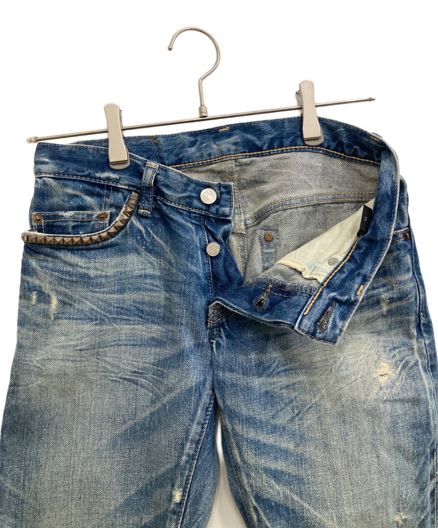 [Pre-owned] Hysteric Glamour Studded denim pants