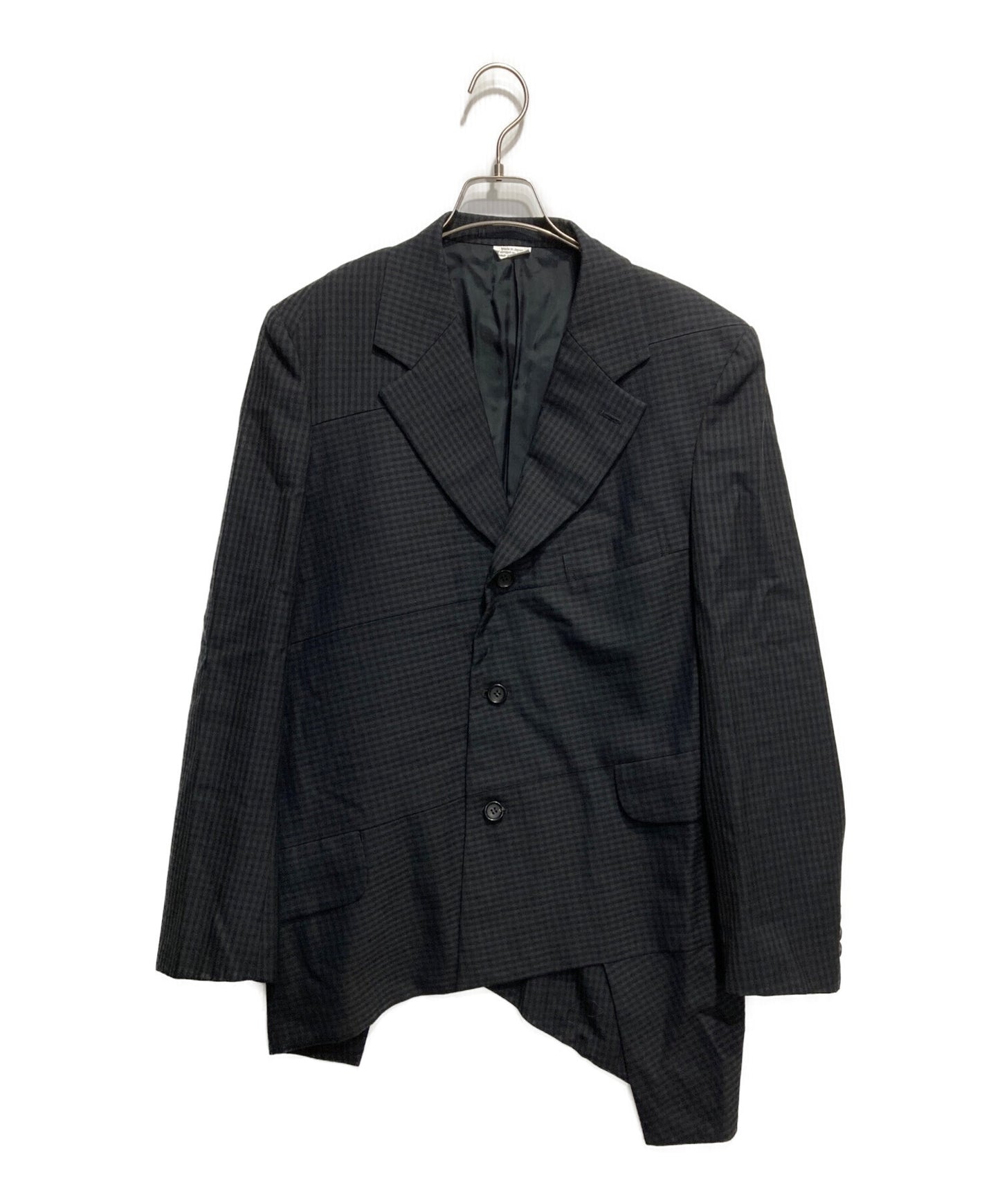 [Pre-owned] COMME des GARCONS HOMME DEUX Design Check Tailored Jacket  DL-J027 AD2023