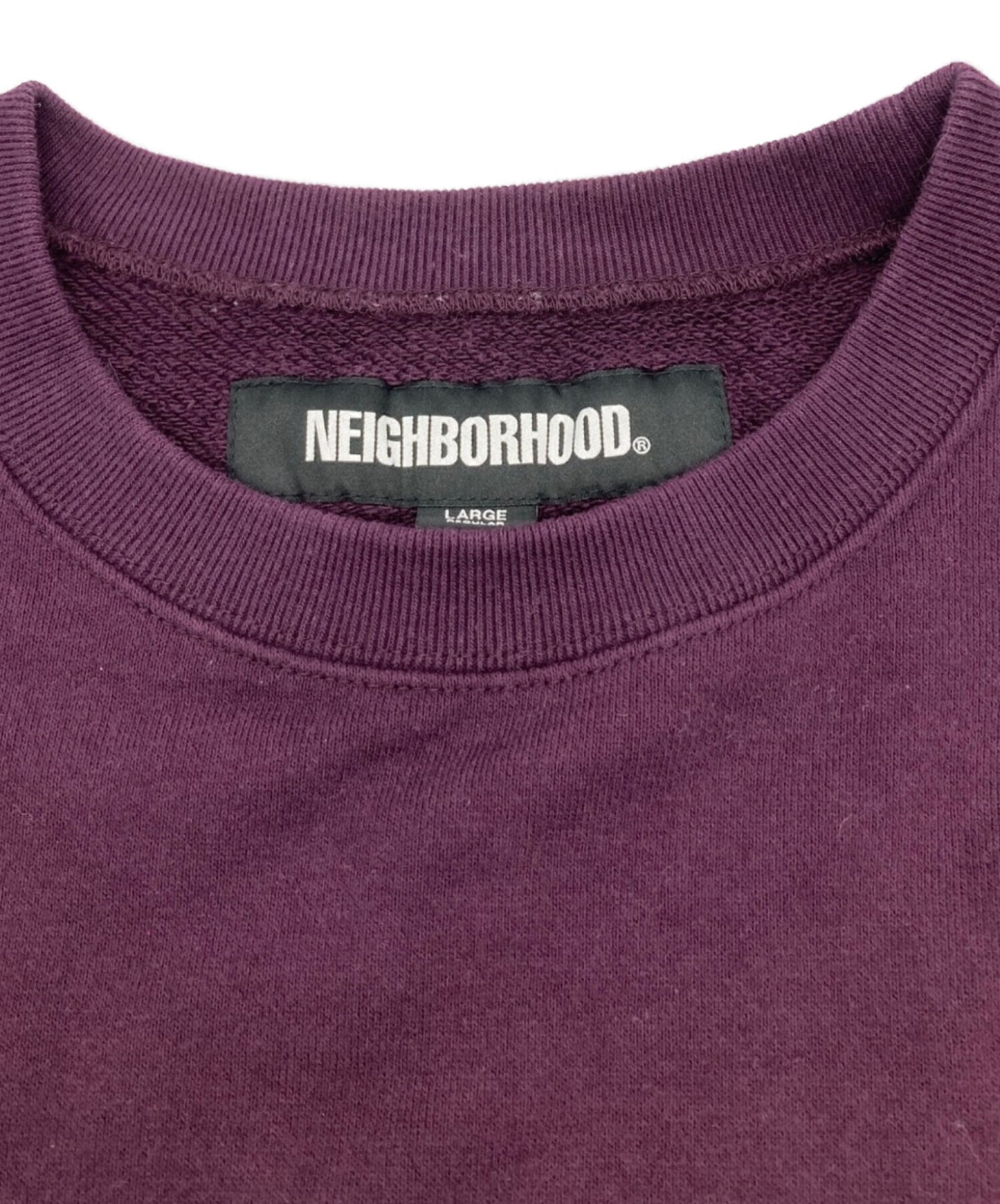 [Pre-owned] NEIGHBORHOOD College crew neck sweatshirt 222TPNH-CSM01