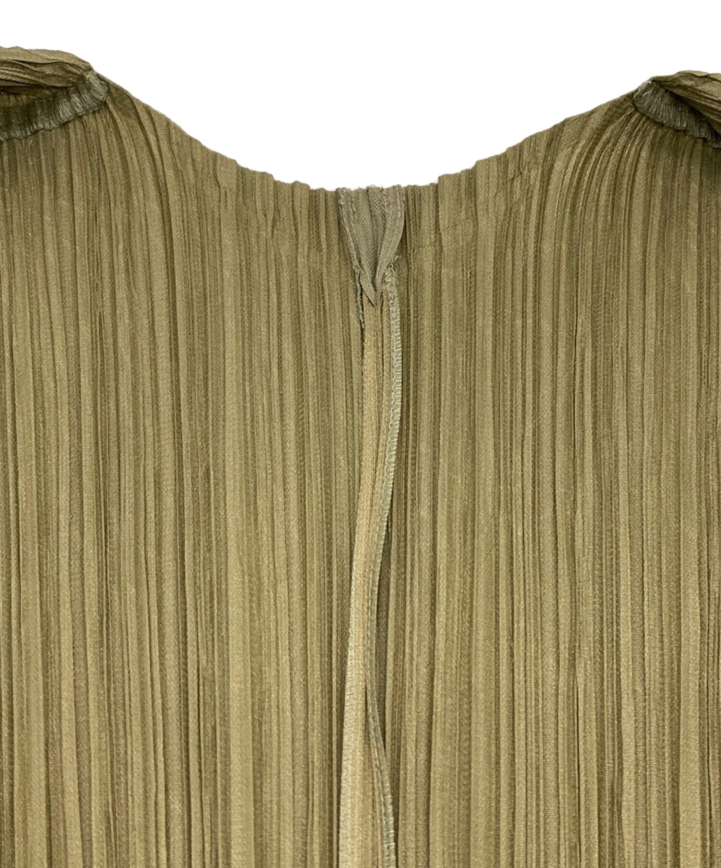 [Pre-owned] PLEATS PLEASE Tulle Design Pleated Cardigan PP33-J0625