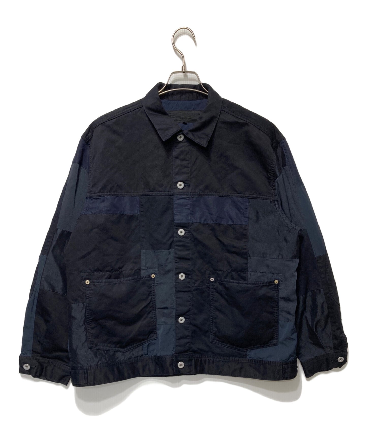 [Pre-owned] COMME des GARCONS HOMME Product-dyed patchwork jacket HM-J027