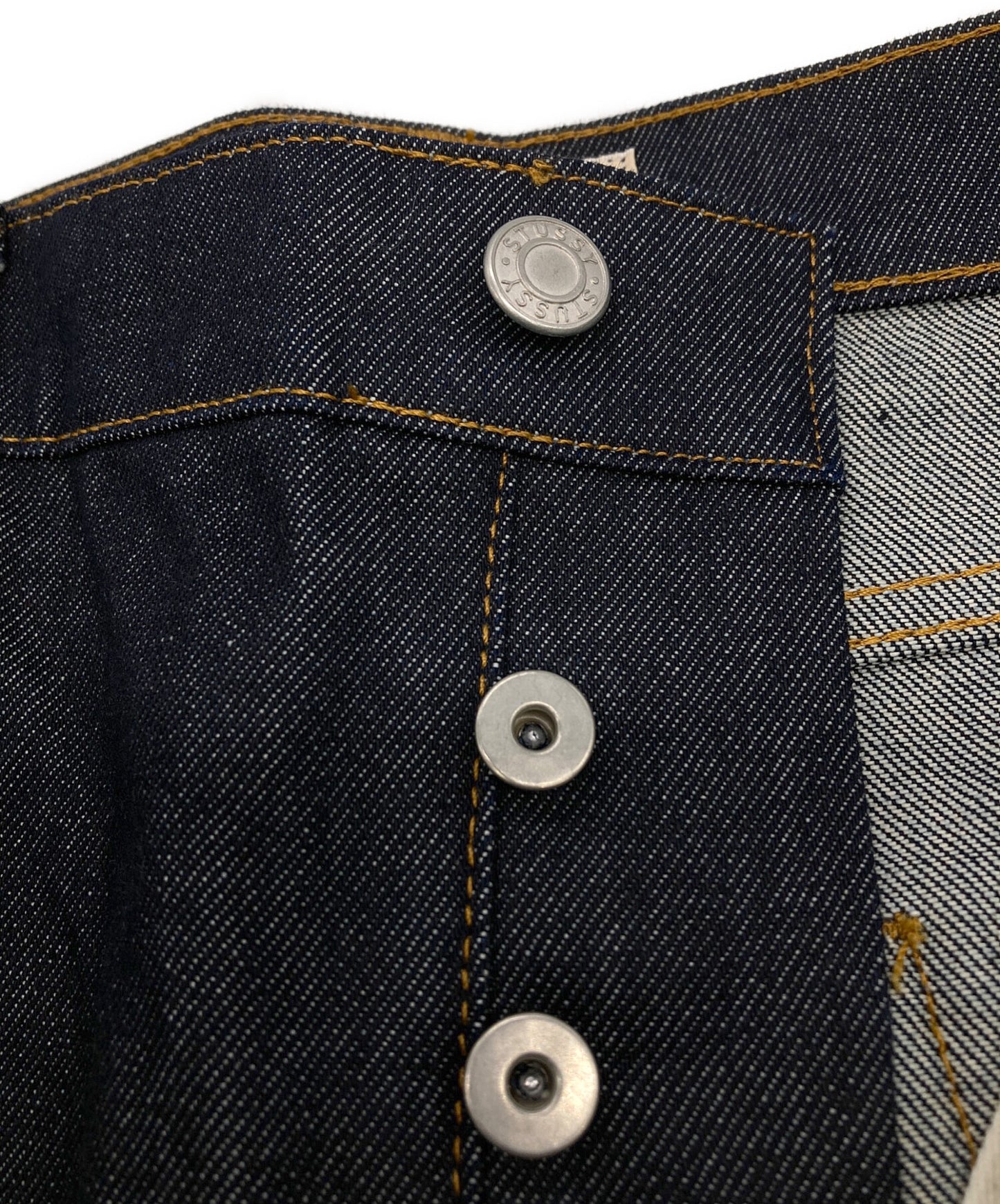 [Pre-owned] stussy BIG'OL half denim pants 112296