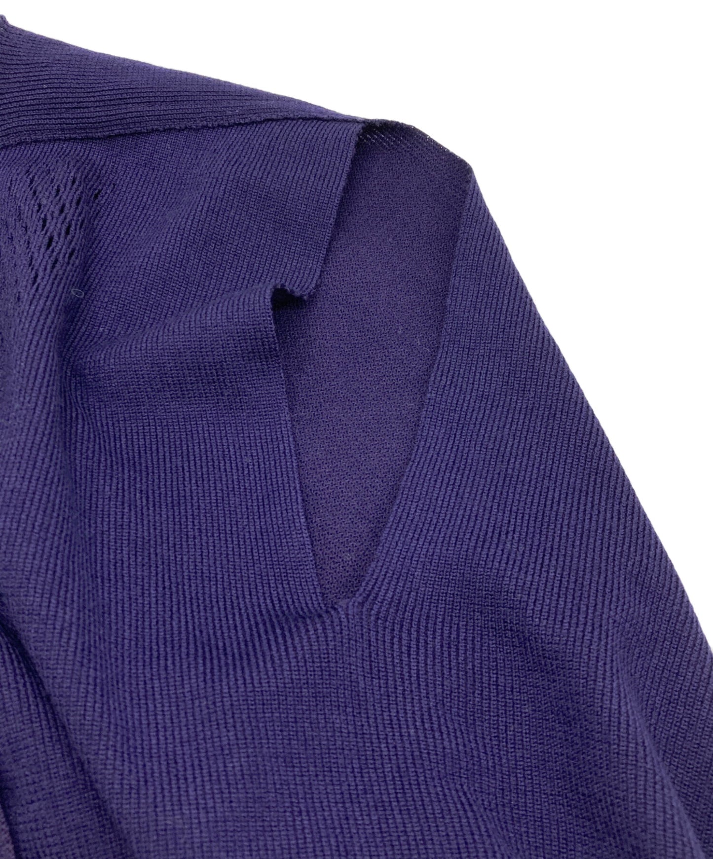 [Pre-owned] ISSEY MIYAKE Fringe Design Sleeveless Knit Dress IM13KH654