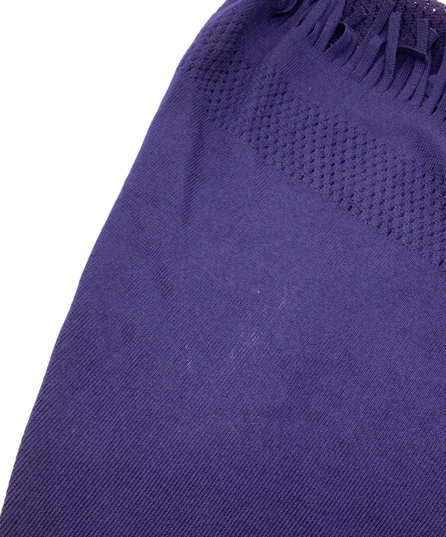 [Pre-owned] ISSEY MIYAKE Fringe Design Sleeveless Knit Dress IM13KH654