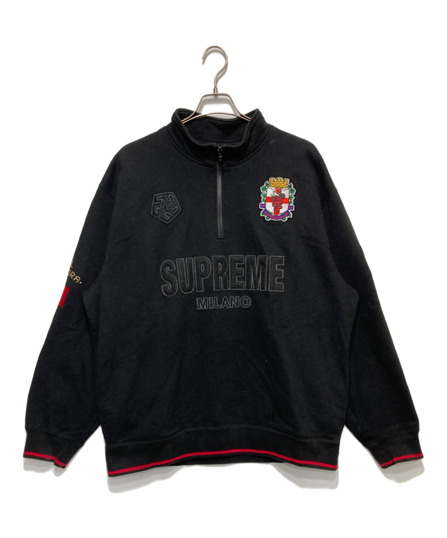 [Pre-owned] SUPREME Milano Half Zip pullover