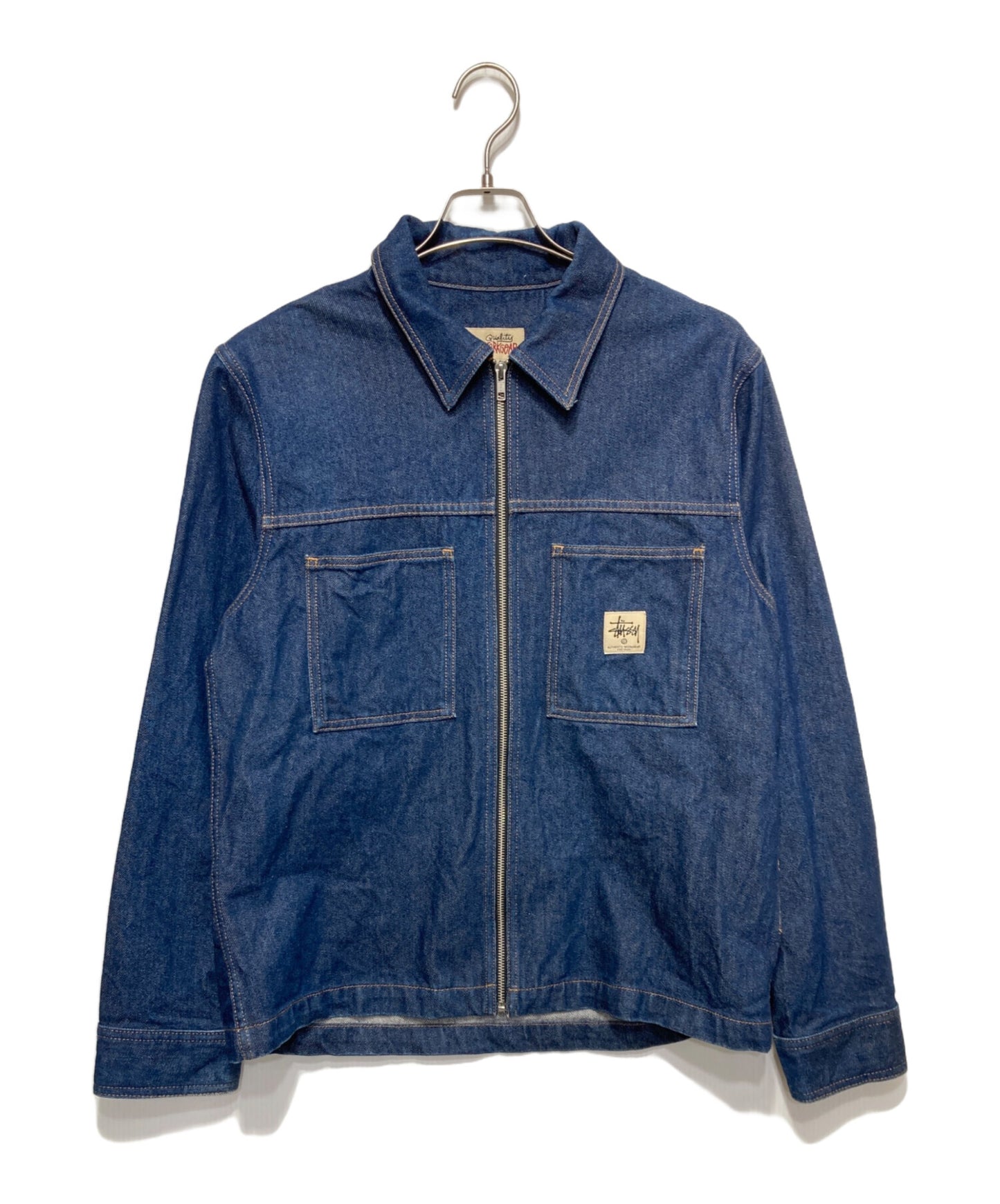 [Pre-owned] stussy DENIM ZIP UP WORK JACKET