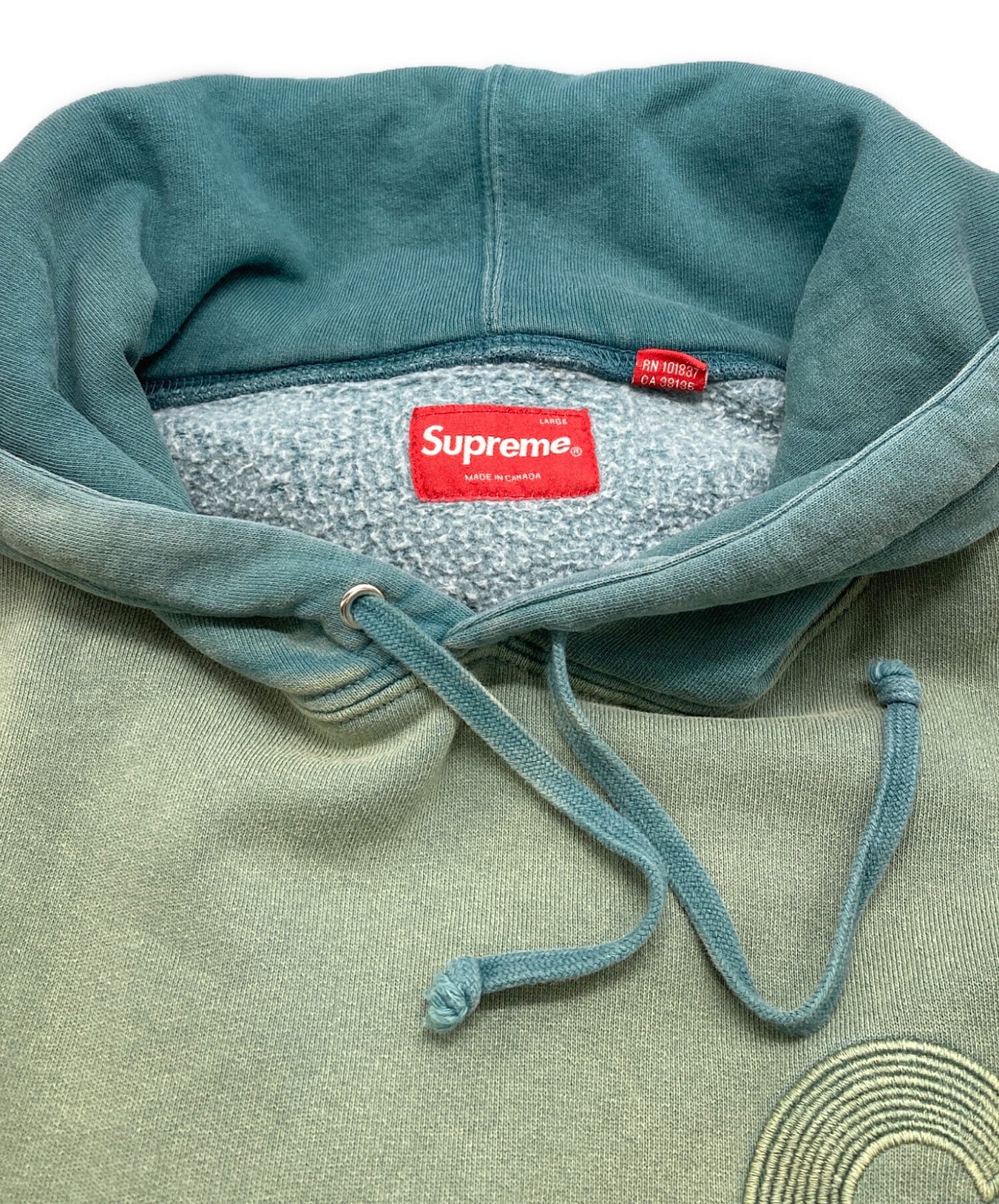 [Pre-owned] SUPREME Overdyed S Logo Sweatshirt