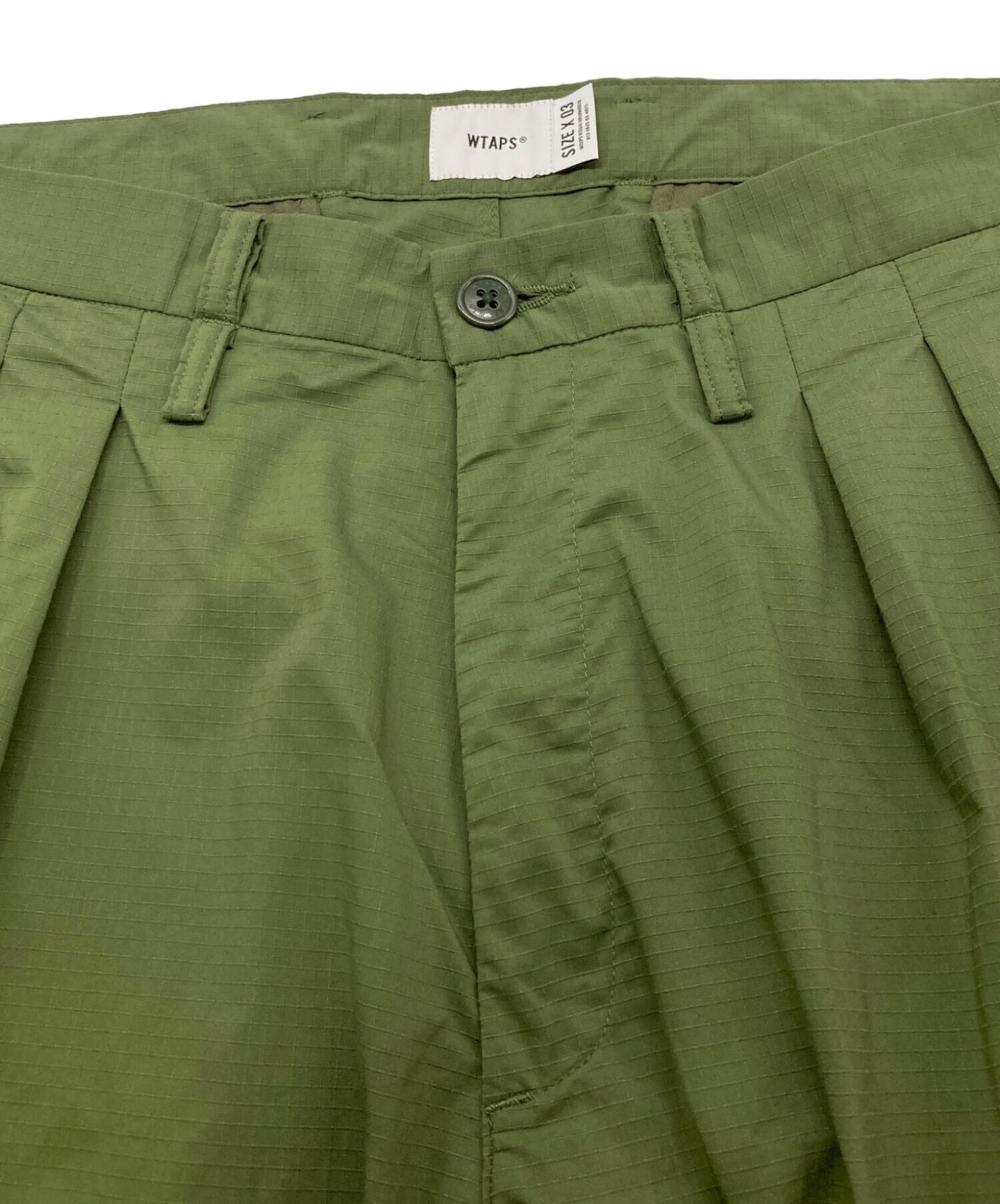 [Pre-owned] WTAPS TUCK 01 TROUSERS 211TQDT-PTM01
