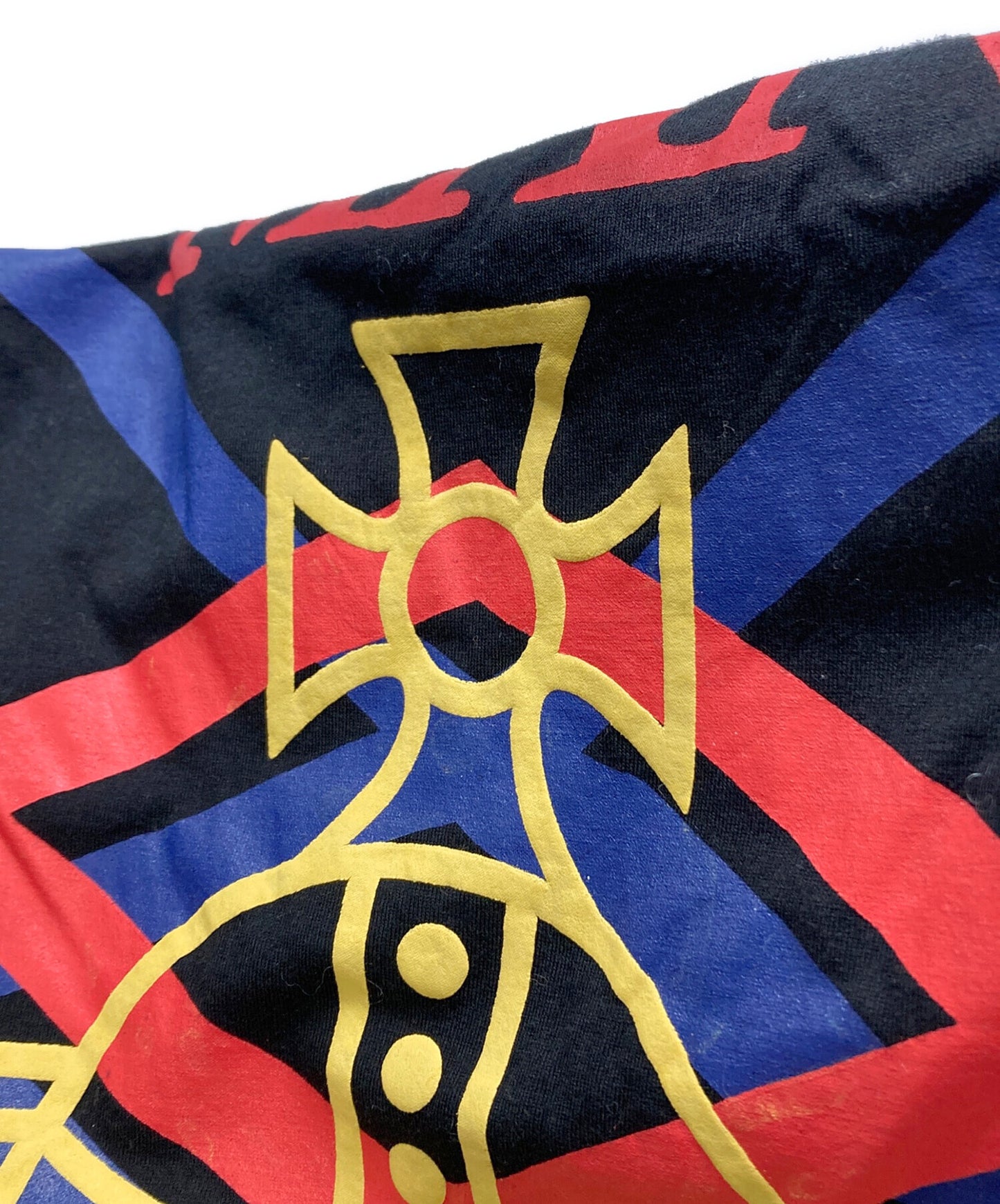 [Pre-owned] Vivienne Westwood man Orb Logo Print T-Shirt VW-LP-72599