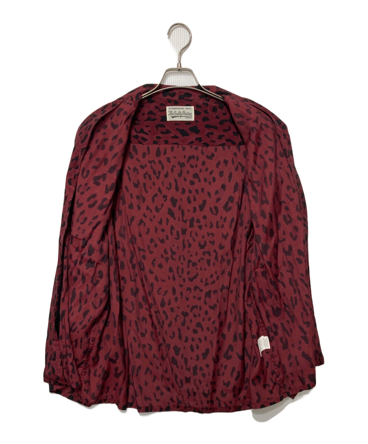 [Pre-owned] WACKO MARIA leopard open-collar shirt