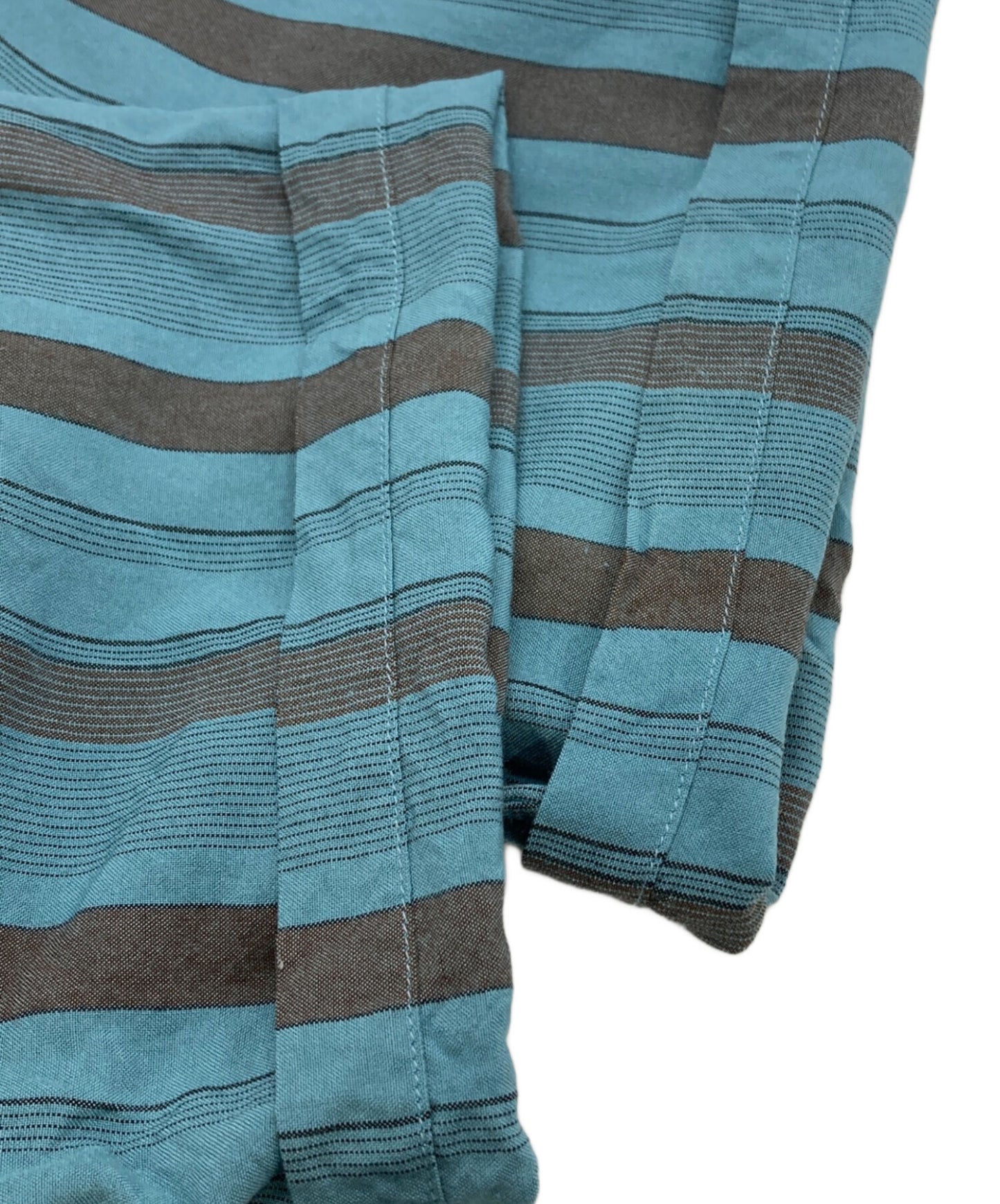 [Pre-owned] WACKO MARIA STRIPED OPEN COLLAR SHIRT