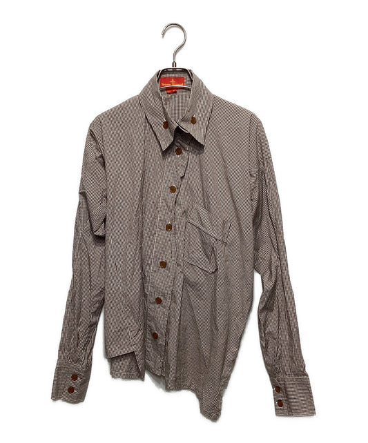 [Pre-owned] Vivienne Westwood plaid shirt S26DL0265