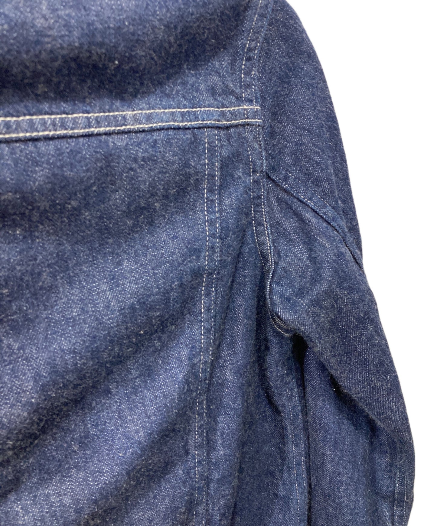 [Pre-owned] AURALEE SELVEDGE LIGHT DENIM BLOUSON / Denim Jacket A23SB03SD
