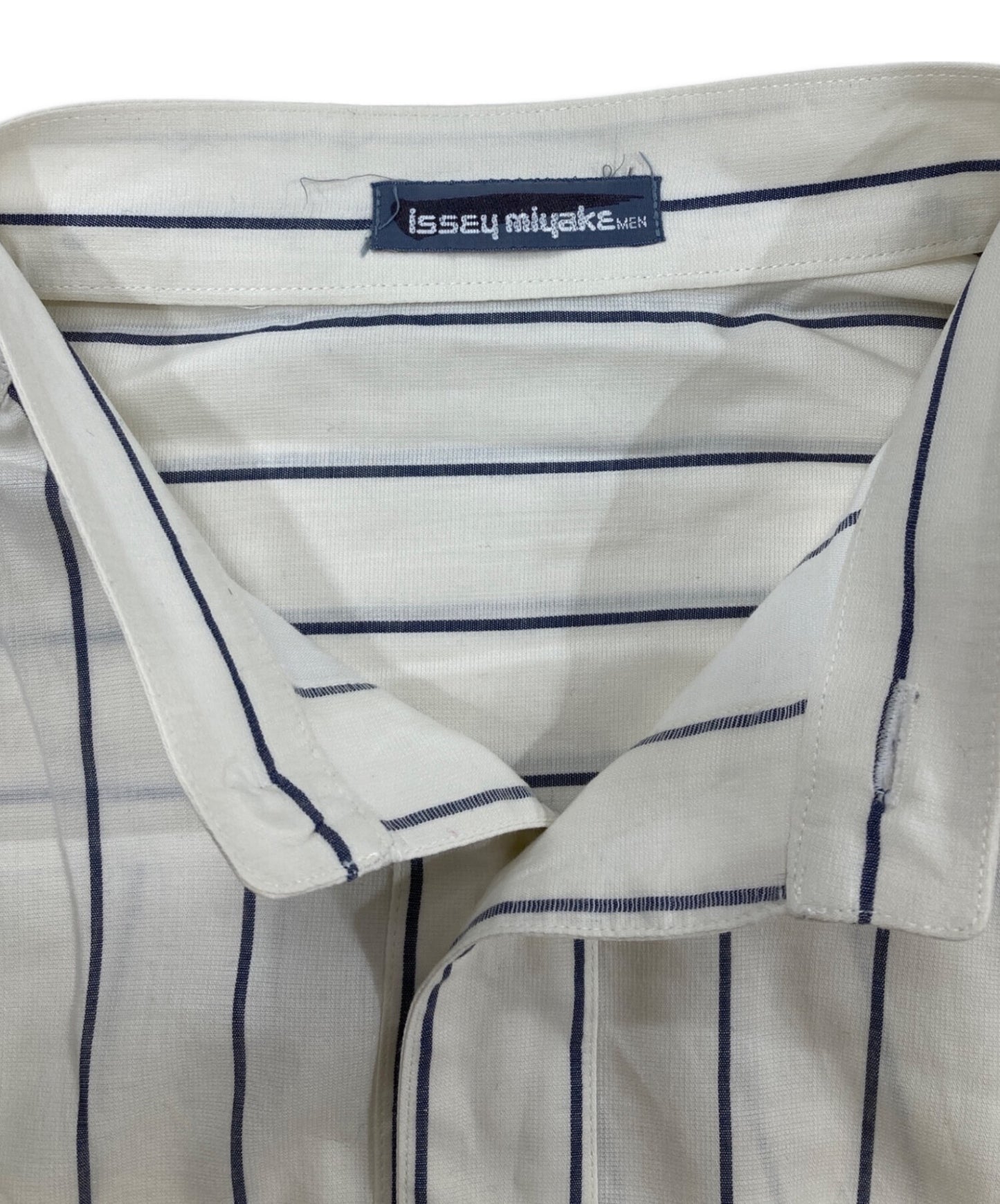[Pre-owned] ISSEY MIYAKE MEN 80s / Striped Pullover Shirt G11258