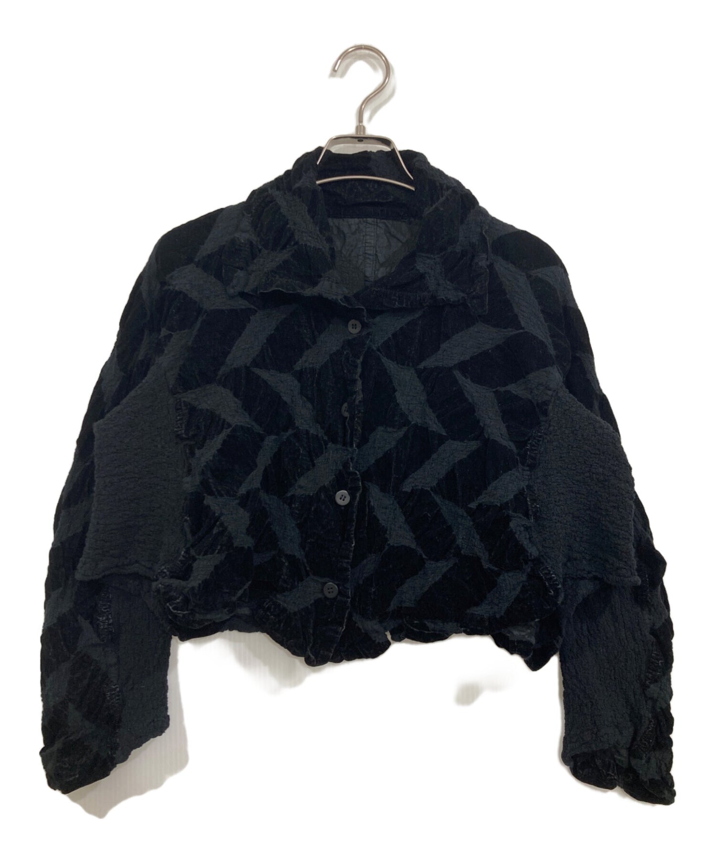 [Pre-owned] me ISSEY MIYAKE creased shirt MI14FK801