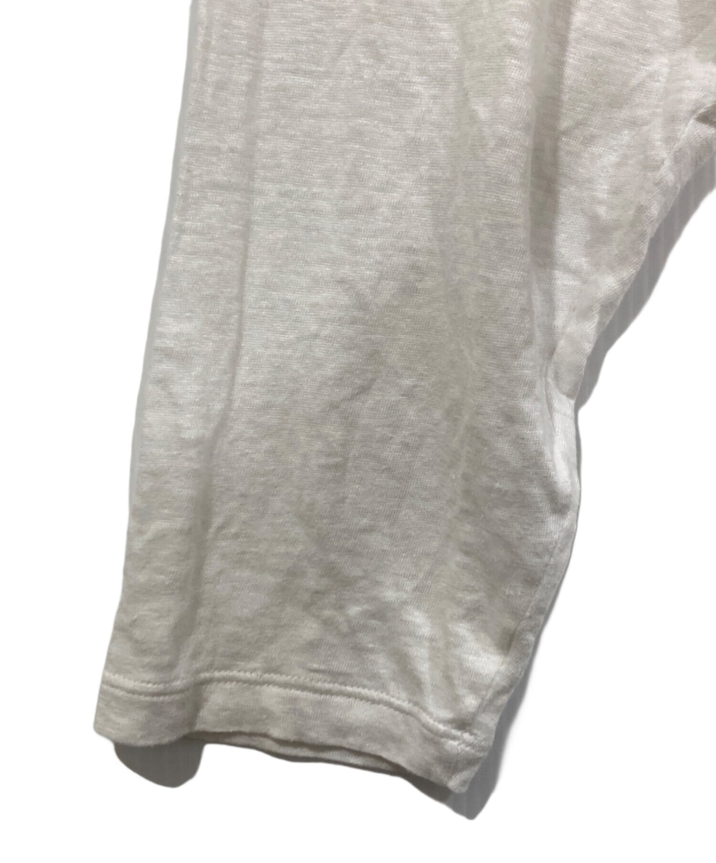 [Pre-owned] GUCCI LINEN V-NECK T-SHIRT Linen cut and sewn long-sleeved T-shirt 645270