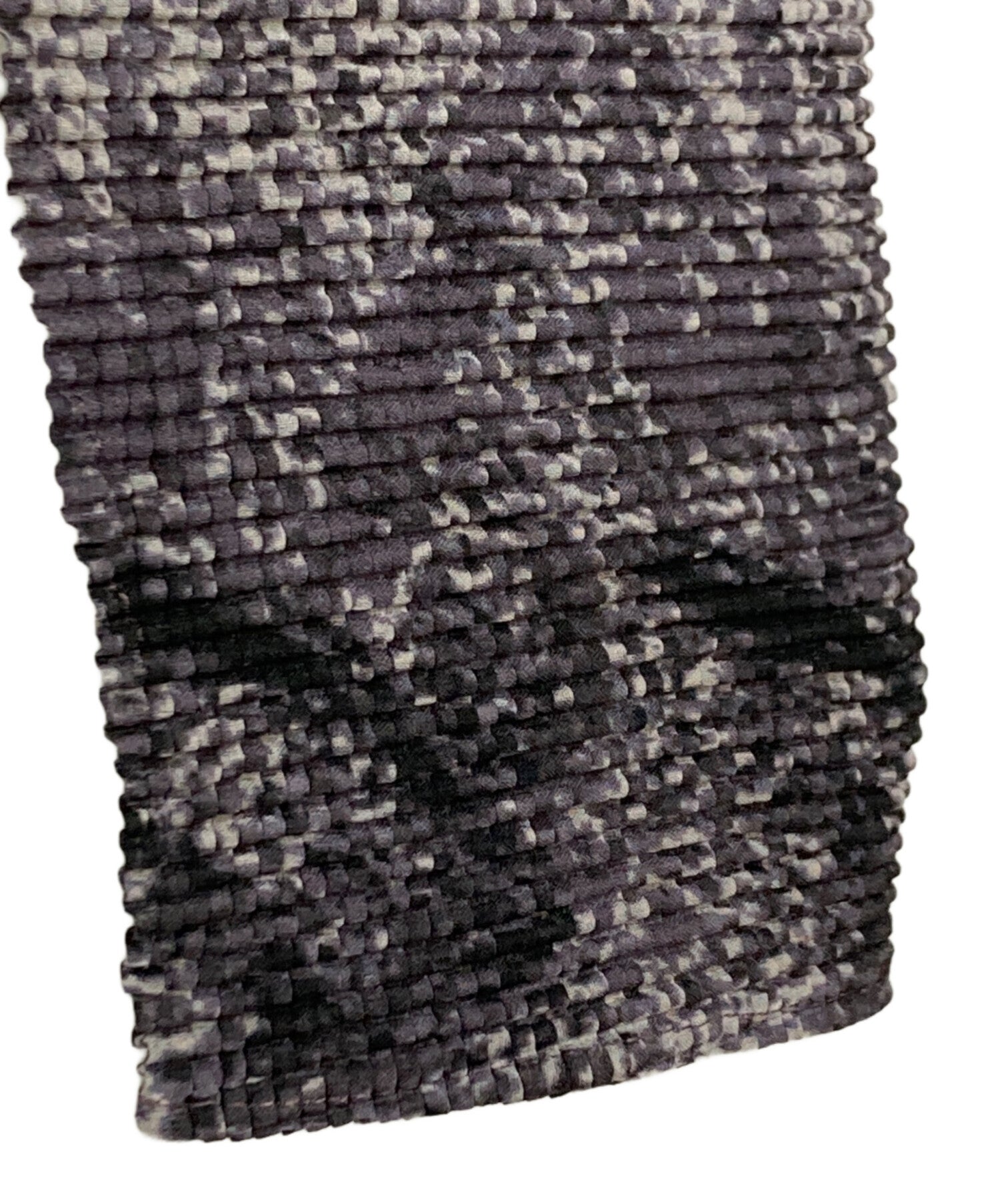 Pre-owned] me ISSEY MIYAKE pleated cardigan MI01FO511