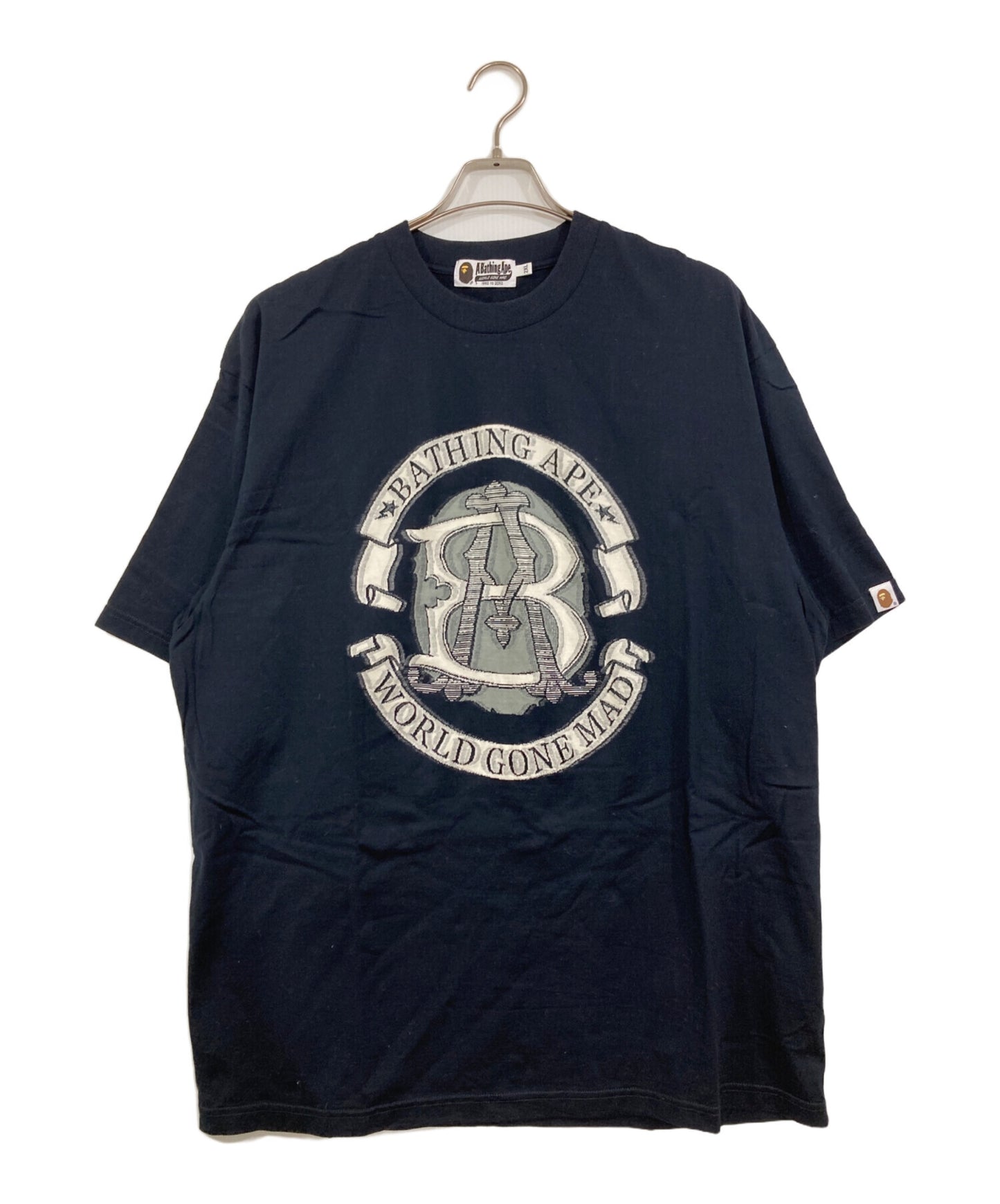 [Pre-owned] A BATHING APE WORLDGONEMAD S/S short sleeve T-shirt