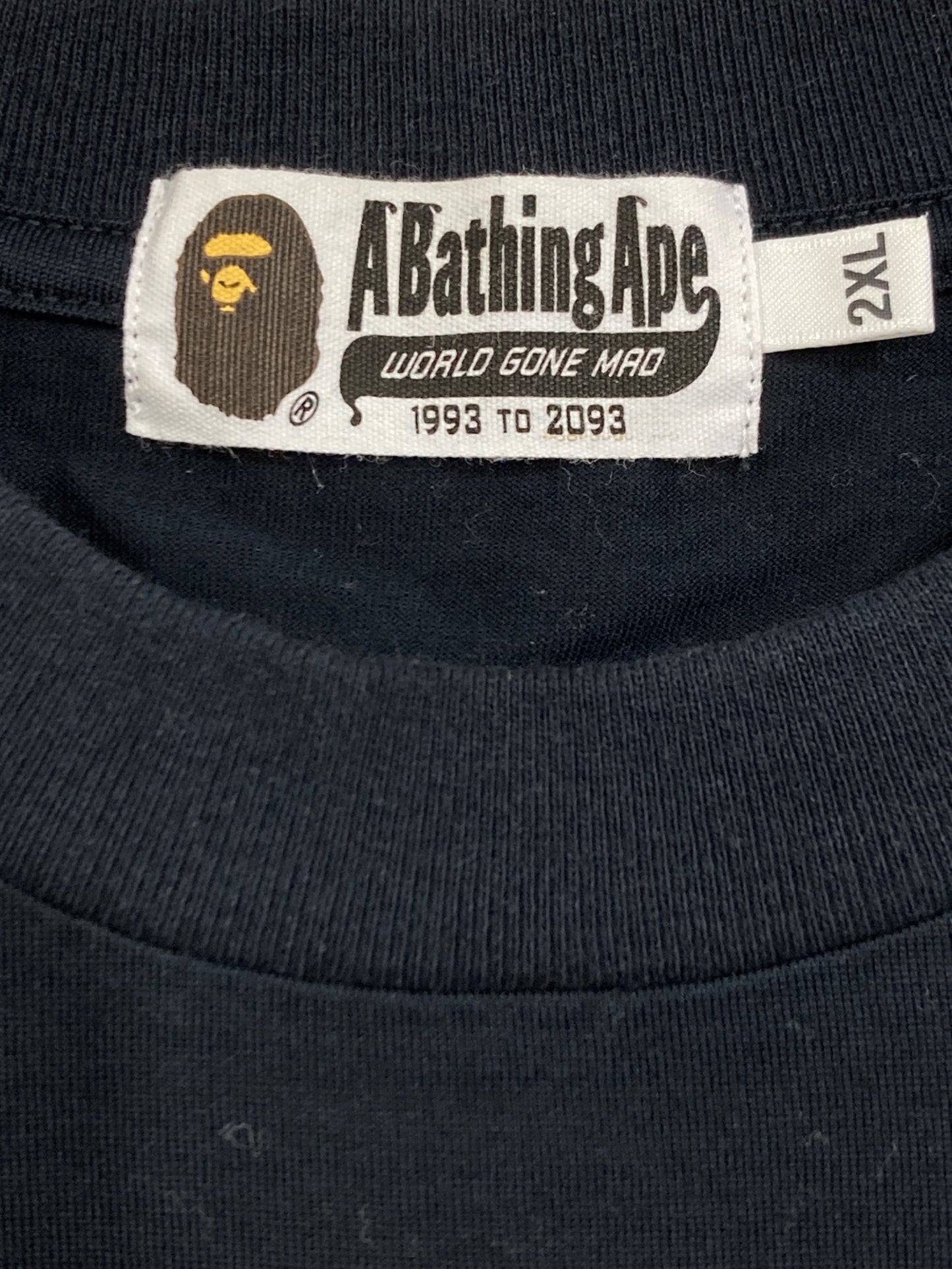 [Pre-owned] A BATHING APE WORLDGONEMAD S/S short sleeve T-shirt