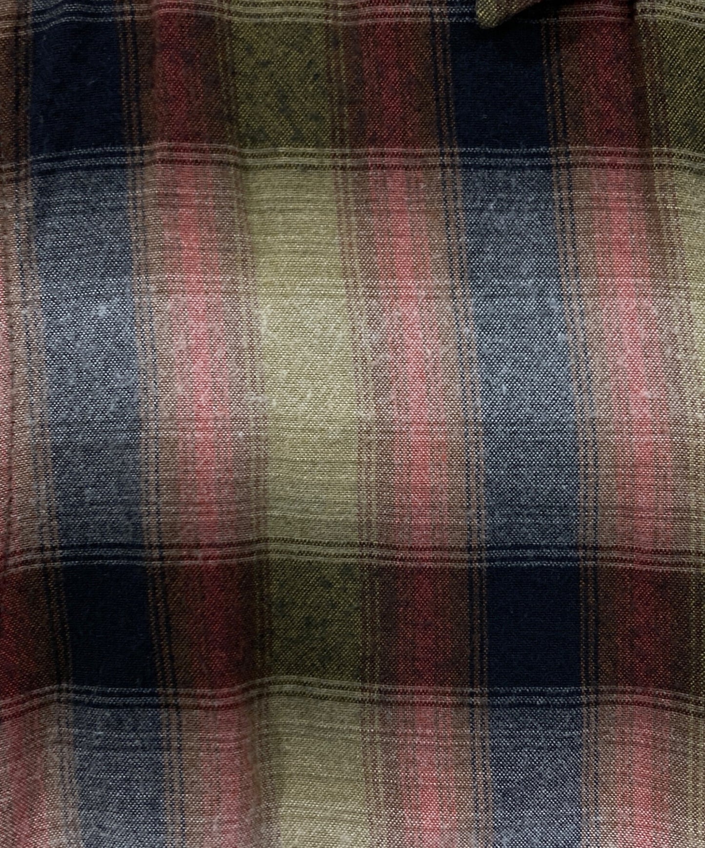 [Pre-owned] WACKO MARIA Ombre Check Rayon Shirt