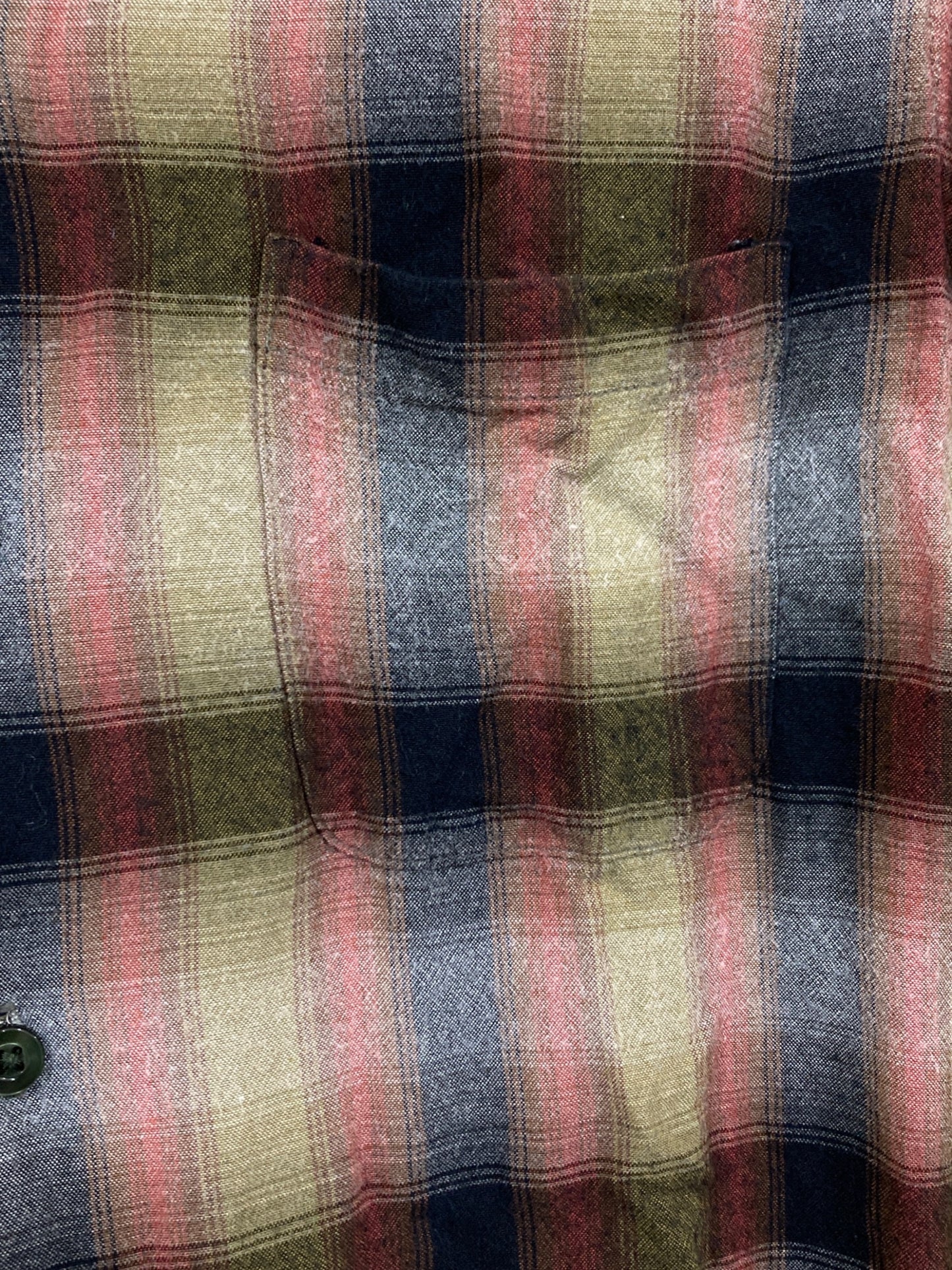 [Pre-owned] WACKO MARIA Ombre Check Rayon Shirt