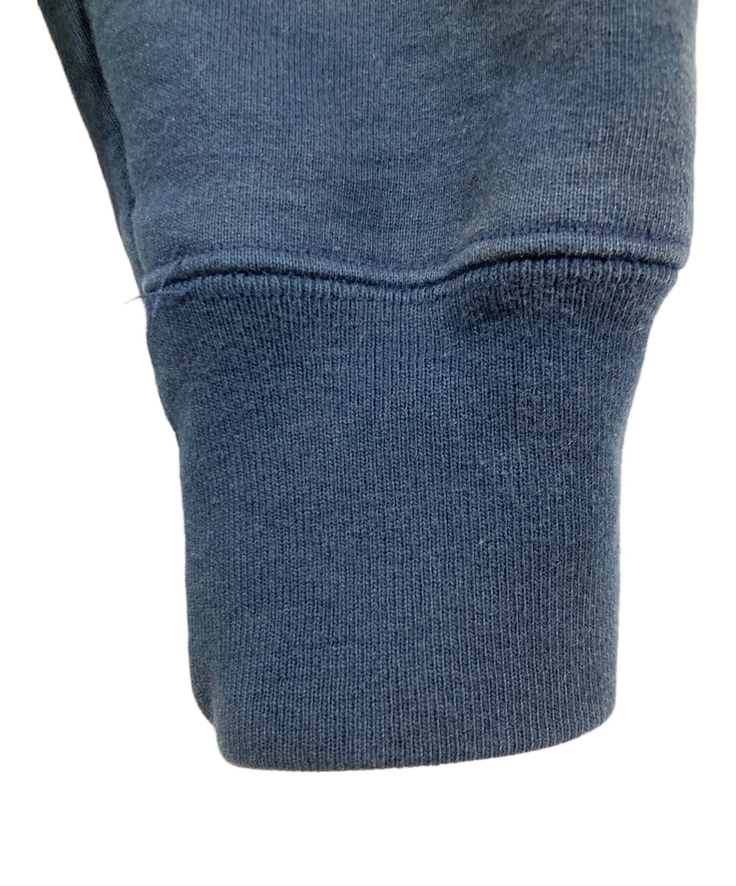 [Pre-owned] SUPREME tape logo zip up hoodie zip hoodie