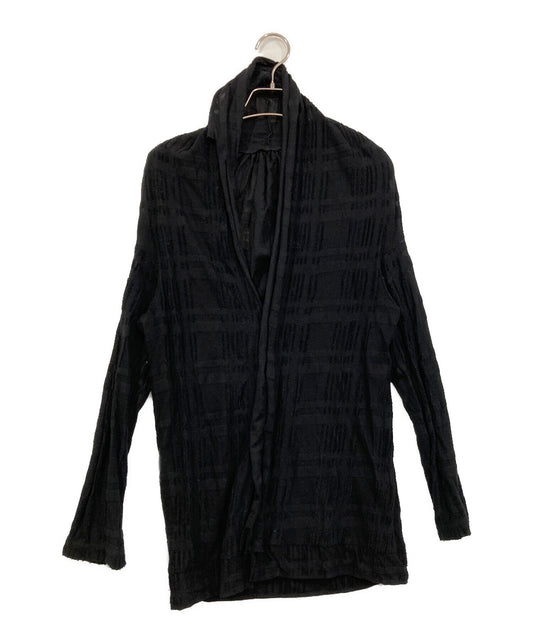 [Pre-owned] YOHJI YAMAMOTO INTARSIA PLAID JQ CARDIGAN FS-T35-076